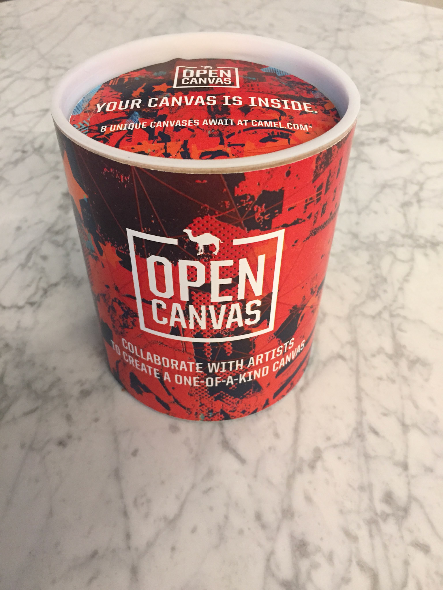 "Open Canvas" mailer