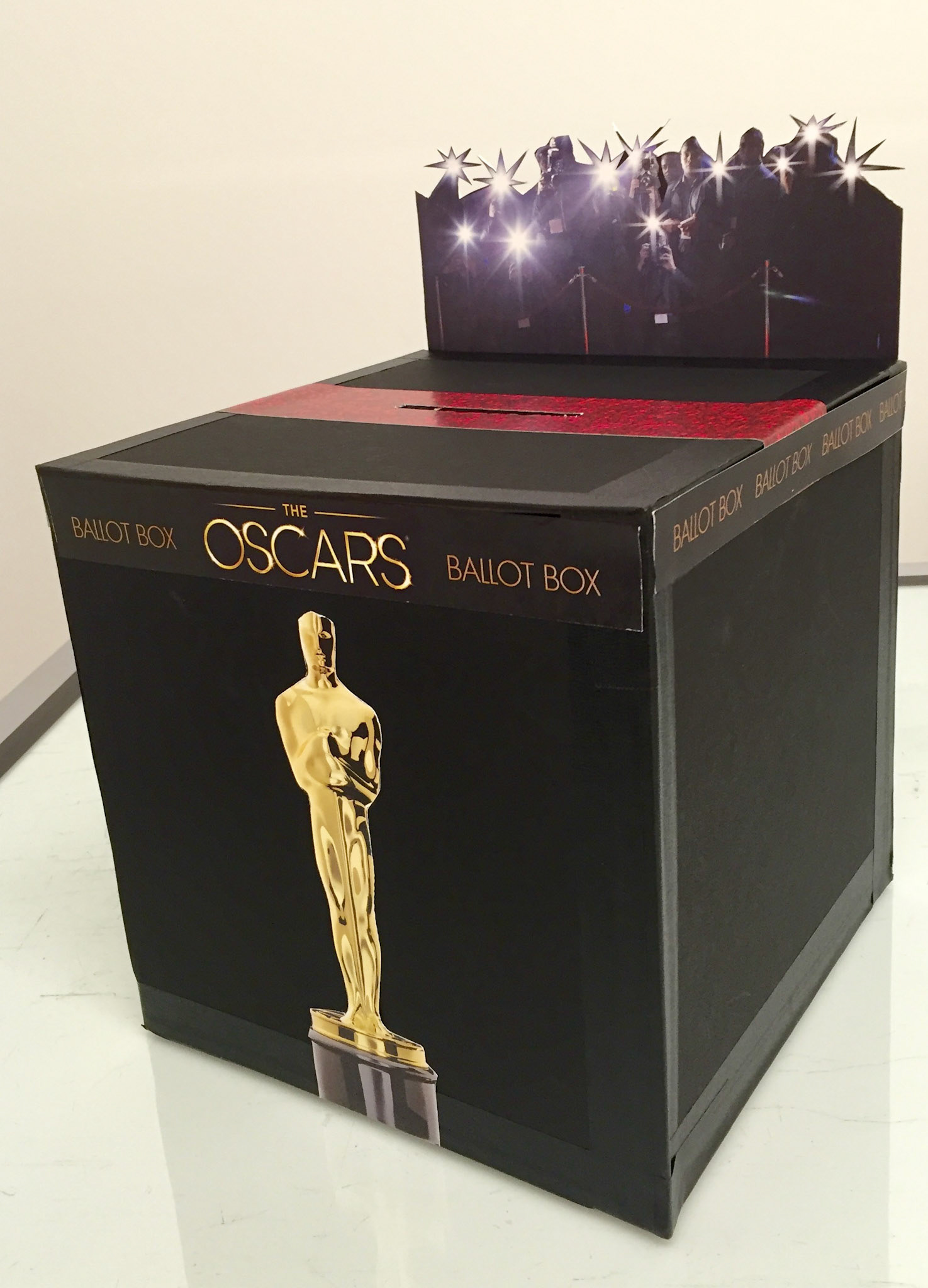 Academy Awards office ballot box