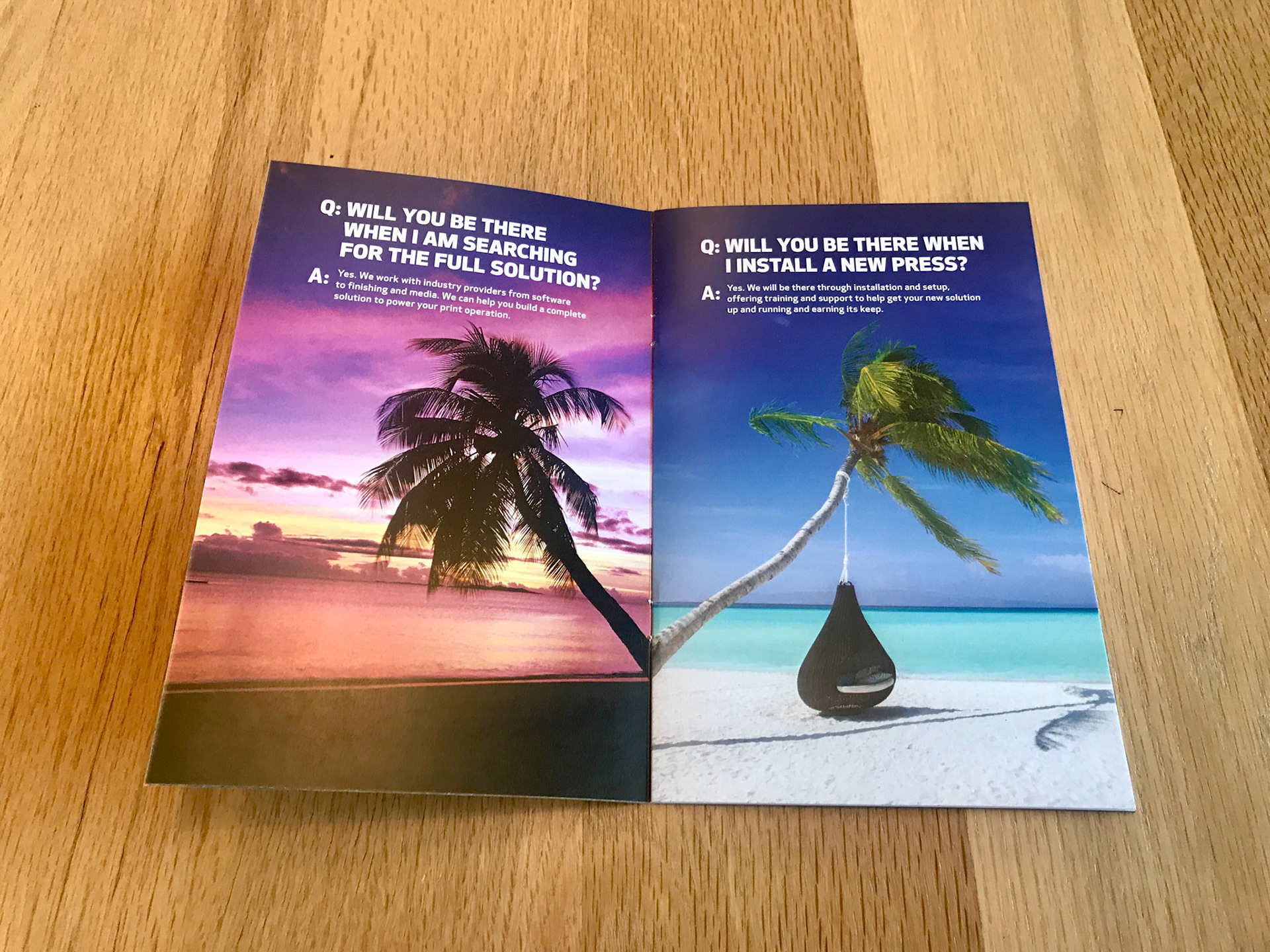 "There for You" direct mail