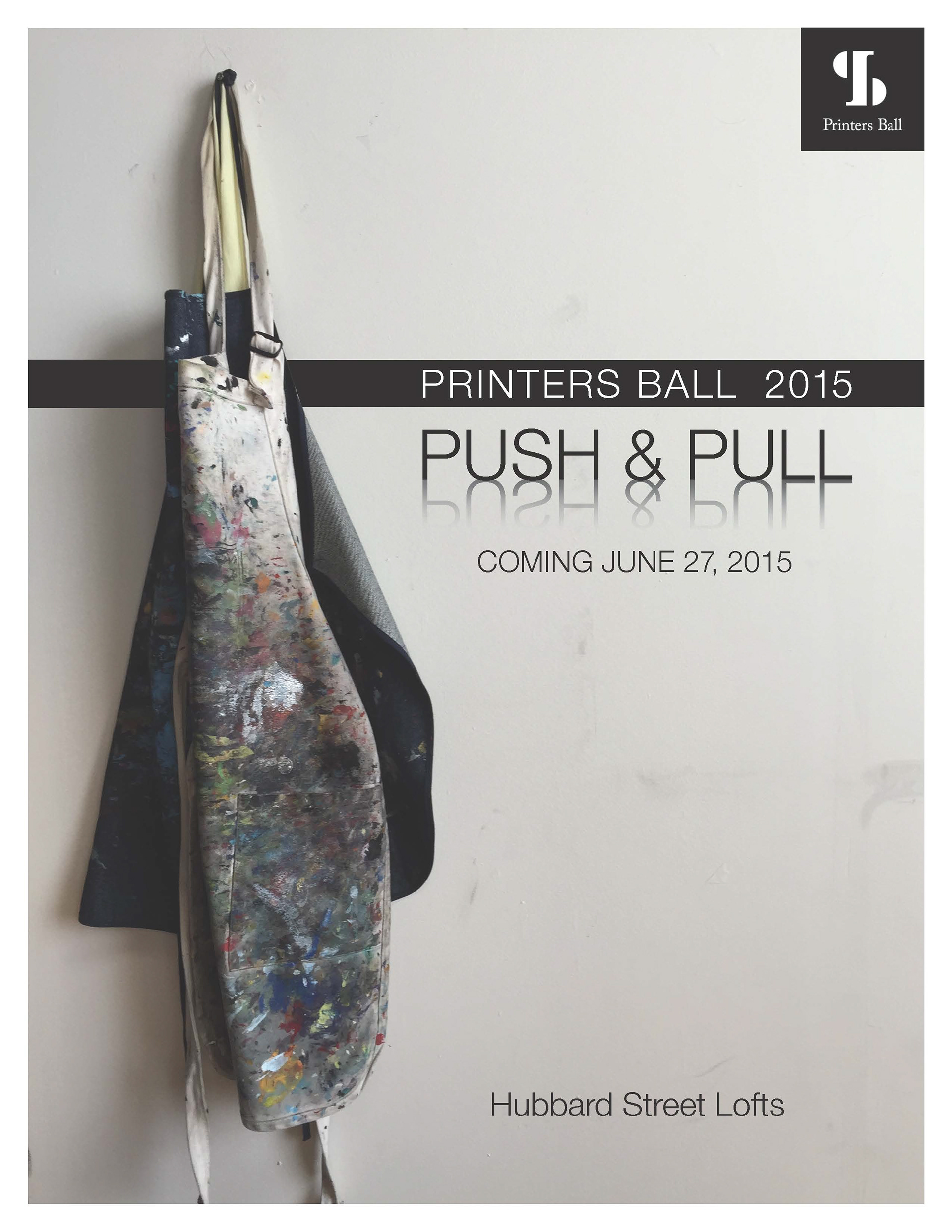 Printer's Ball Invitation