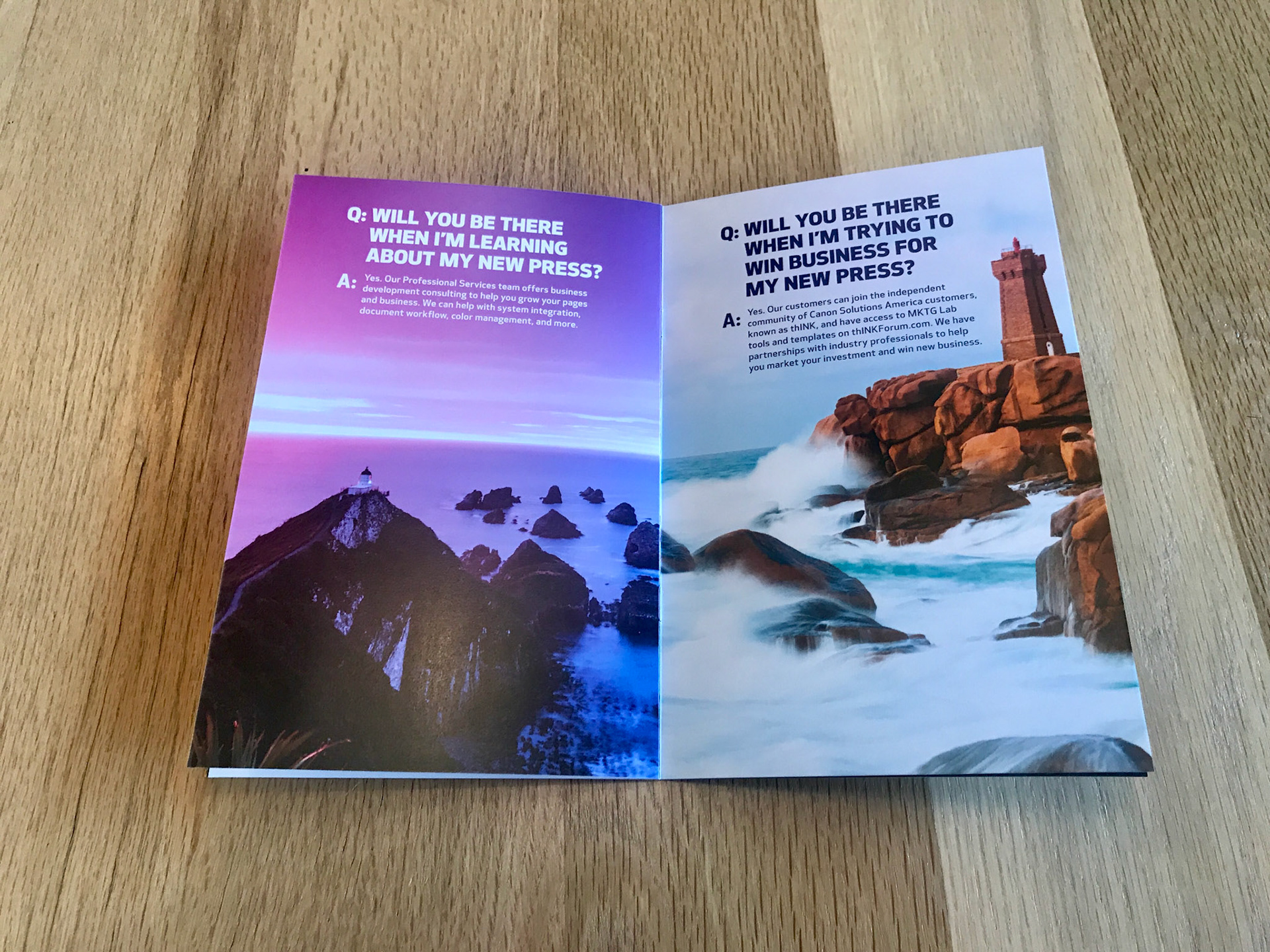 "There for You" direct mail