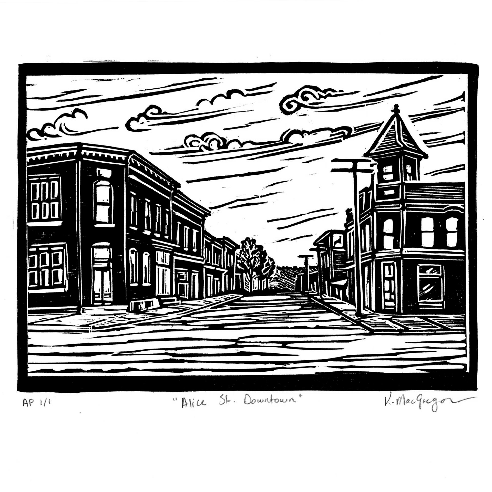 Alice St. Downtown Waterford, 5 x 7, Available