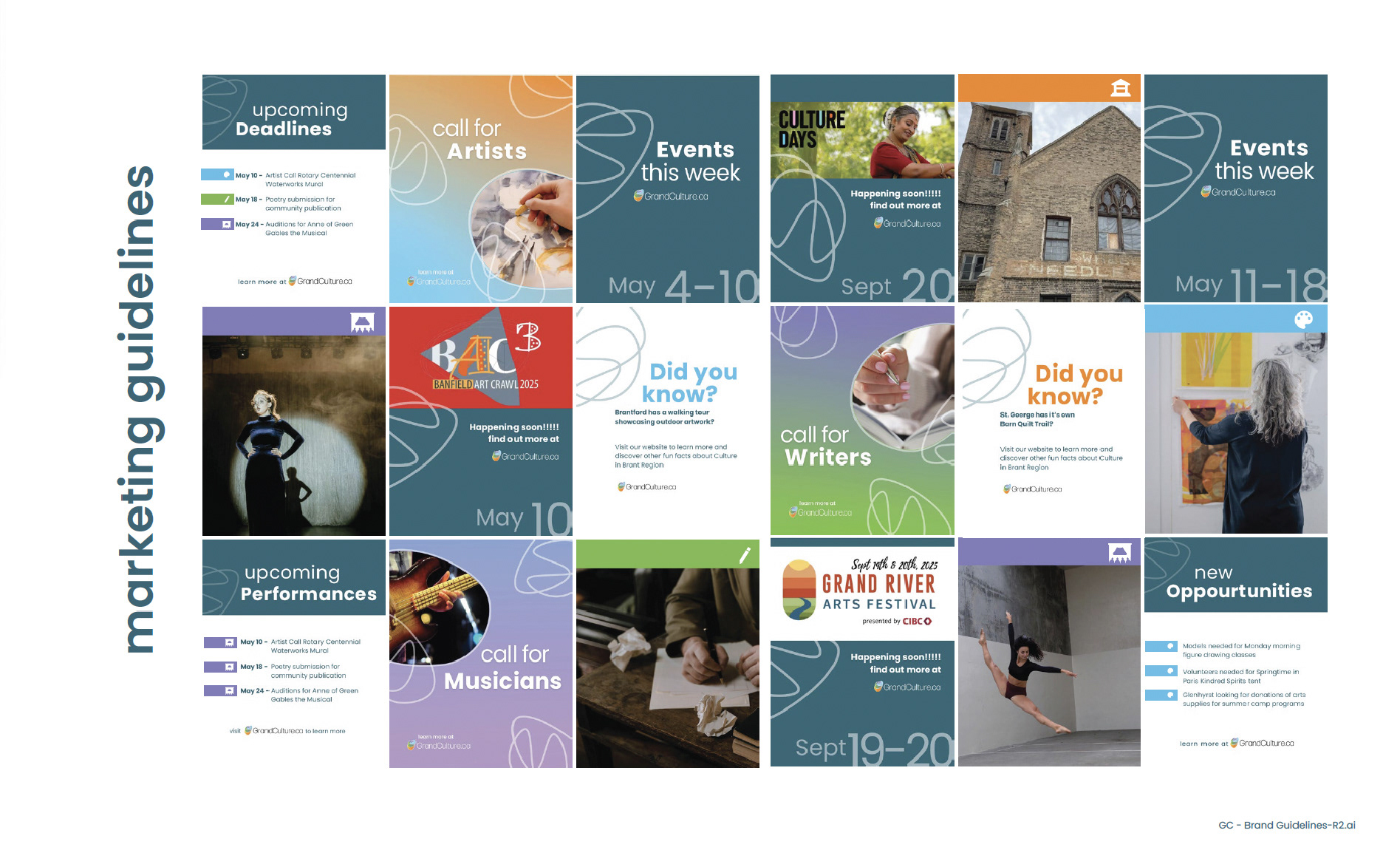 Marketing Standards - Page from Brand Guidelines