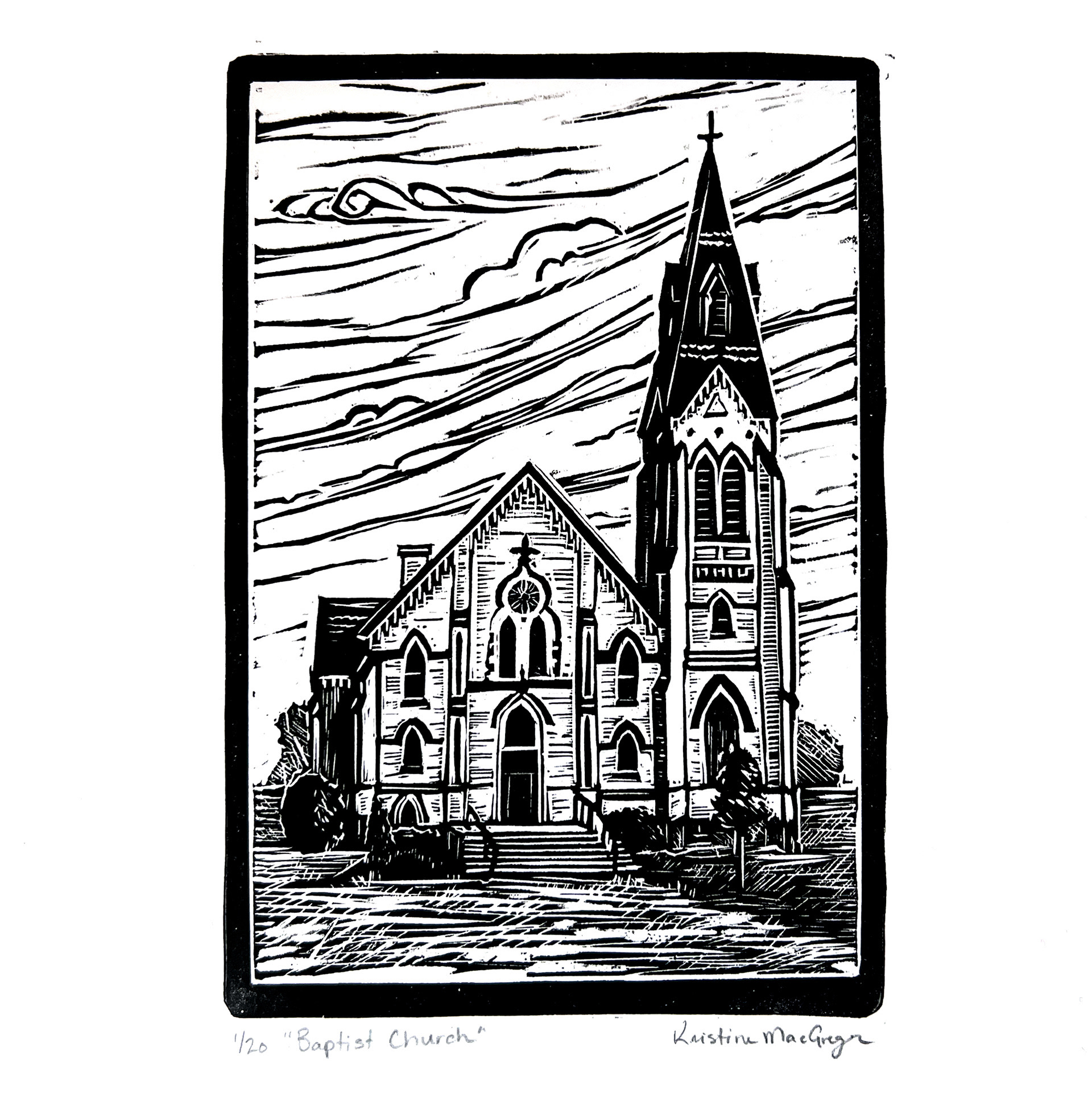 Baptist Church Waterford - 5 x 7, Available