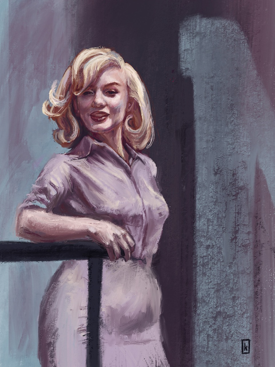 Marilyn - Digital Painting