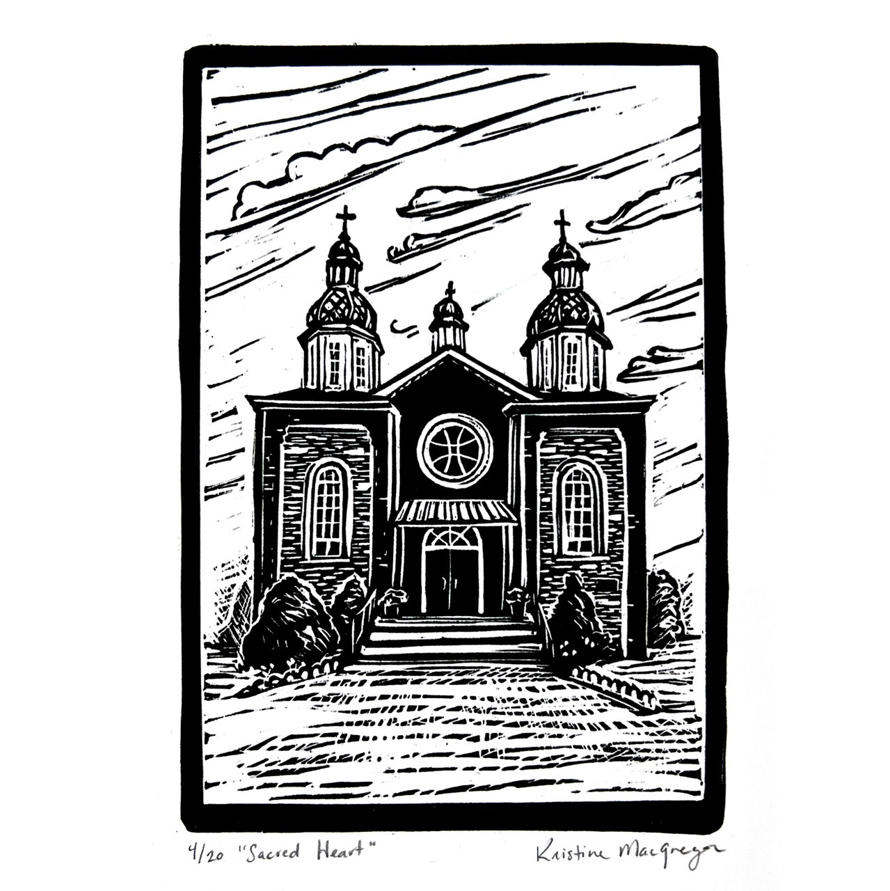 Sacred Heart Waterford - 5 x 7, Available