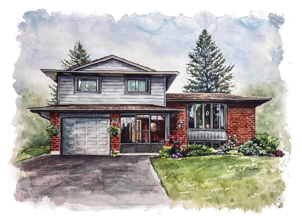 11 x 14 Watercolour