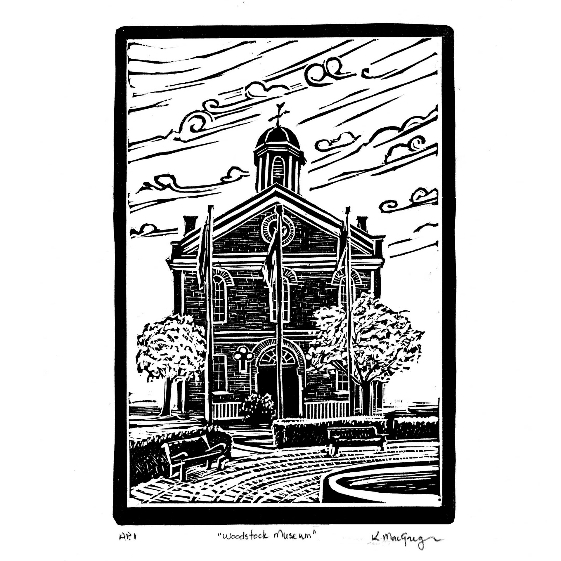 Woodstock Museum, 5 x 7, Available