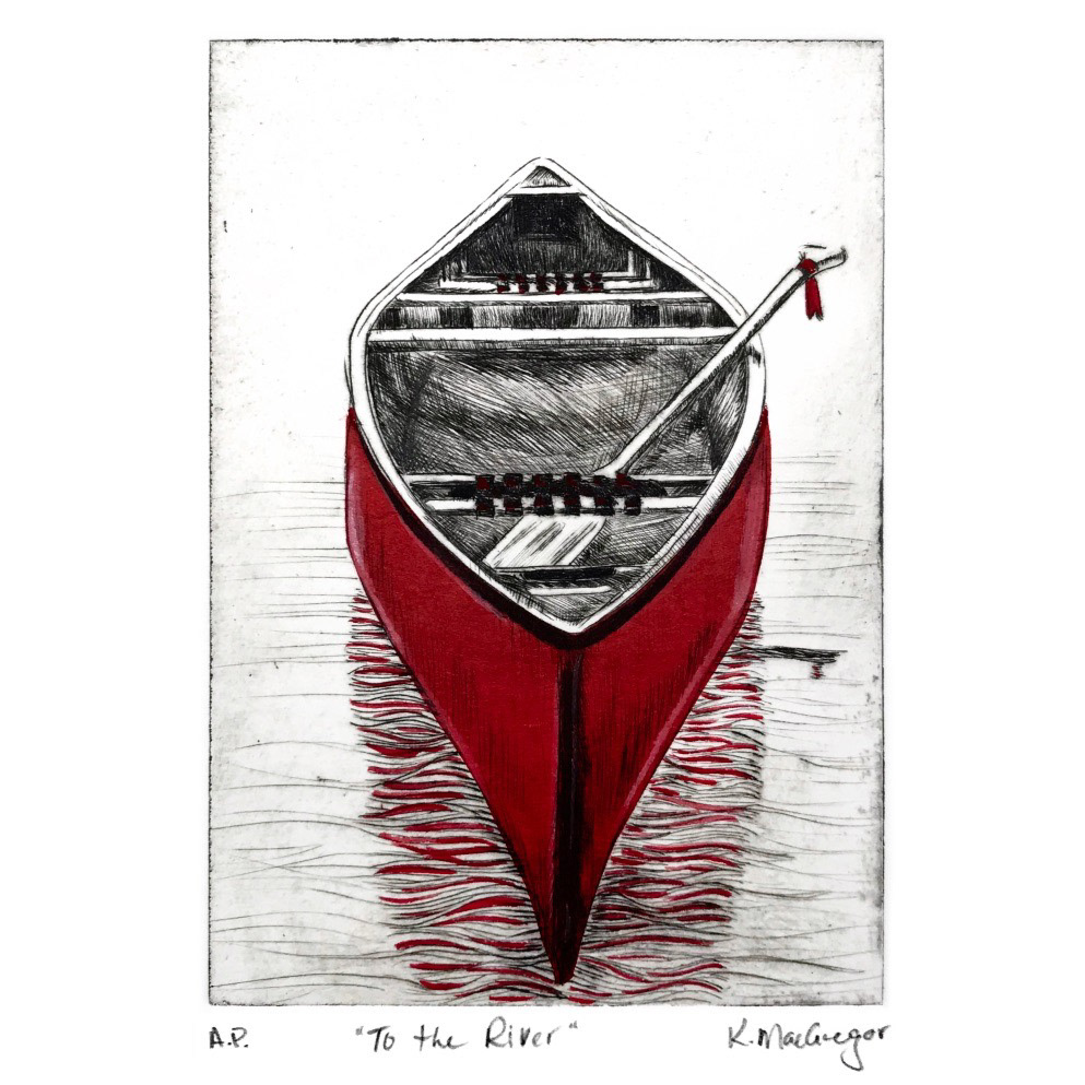 Red Canoe "To the River" - Sold out