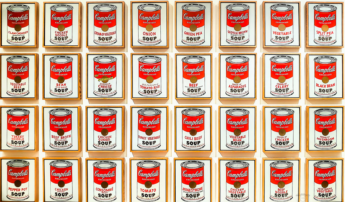 Campbell Soup Cans - Andy Warhol - MOMA - NY, NY