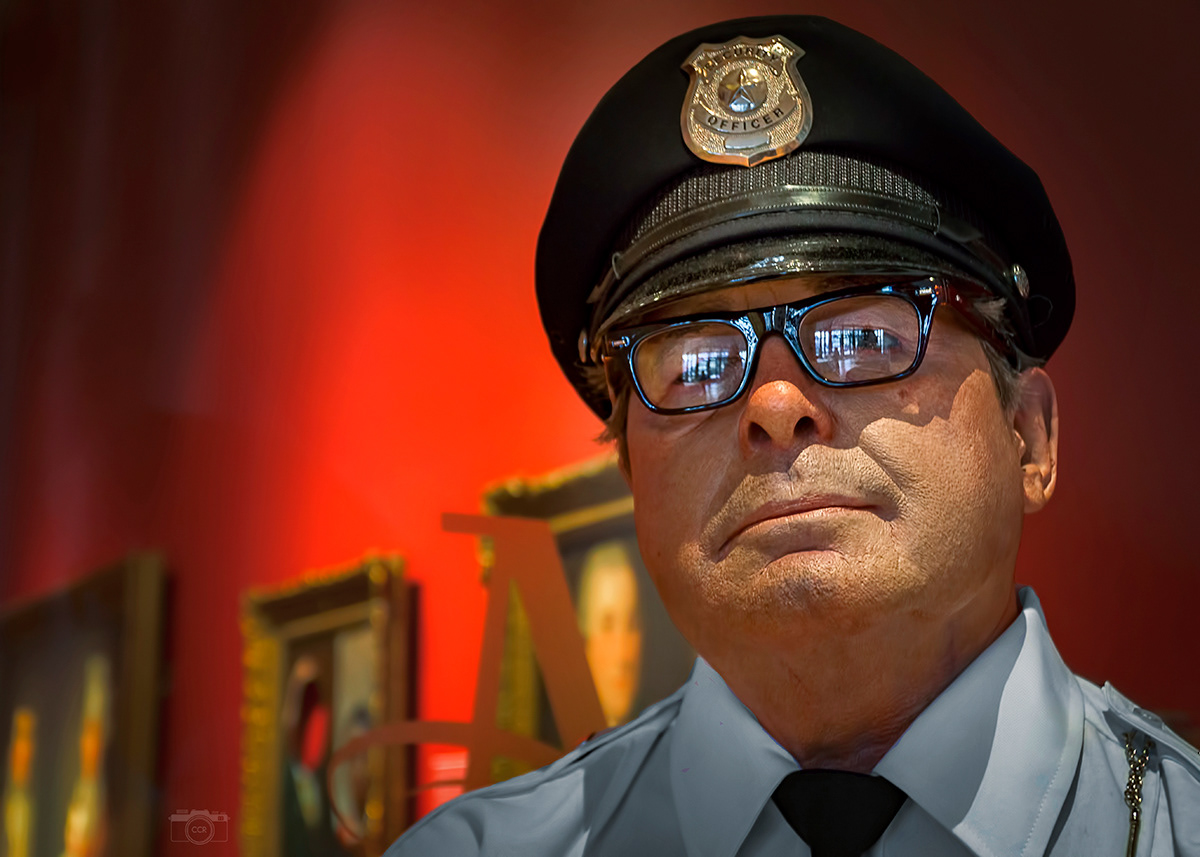 The Security Guard - Museum of American Art - New Britain, CT