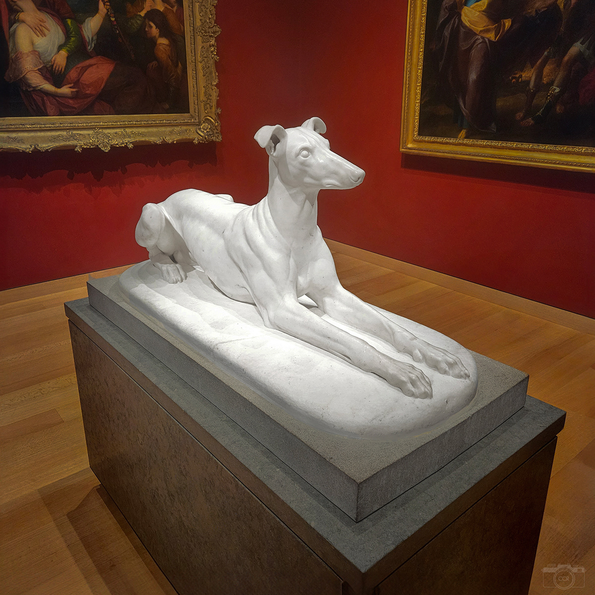 Arno - Man's Best Friend - Sculptor Horatio Greenough