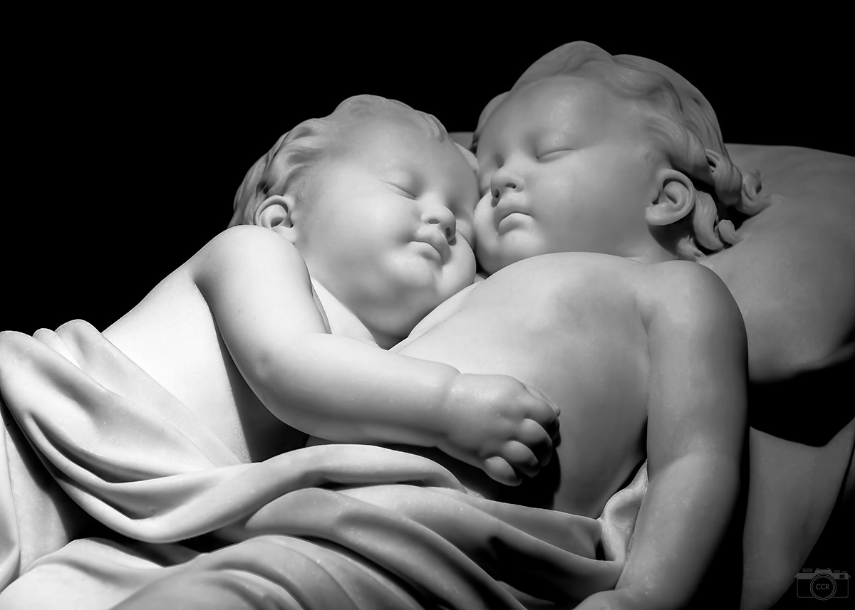 Sleeping Children - William Henry Rinehart