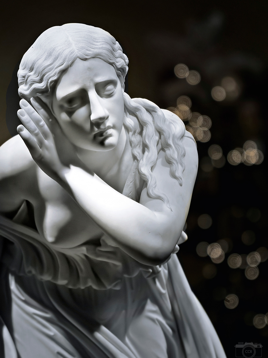 Nydia the Blind Flower Girl of Pompeii - Randolph Rogers - Museum of American Art - New Britain, CT