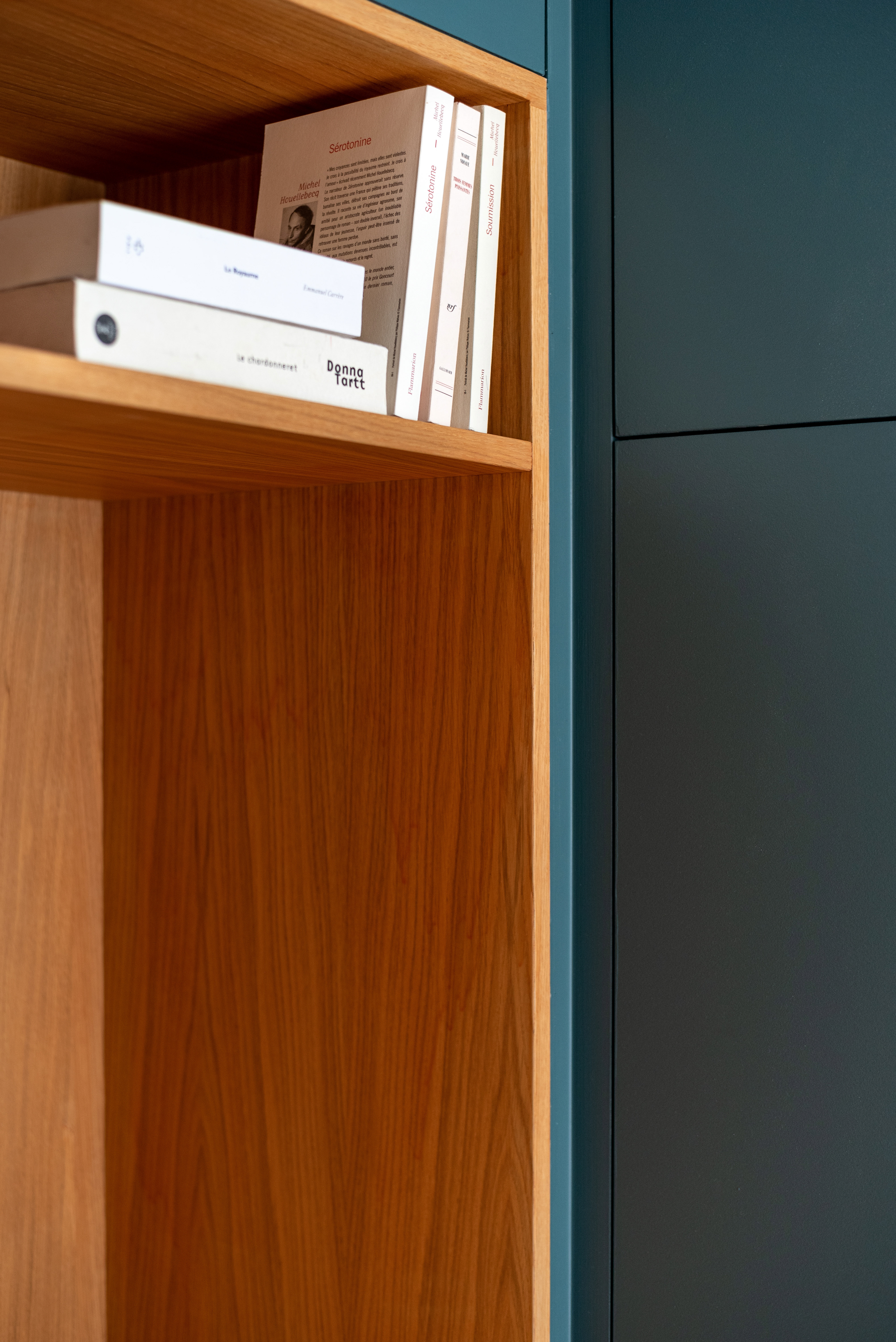 Détail niche placard sur mesure