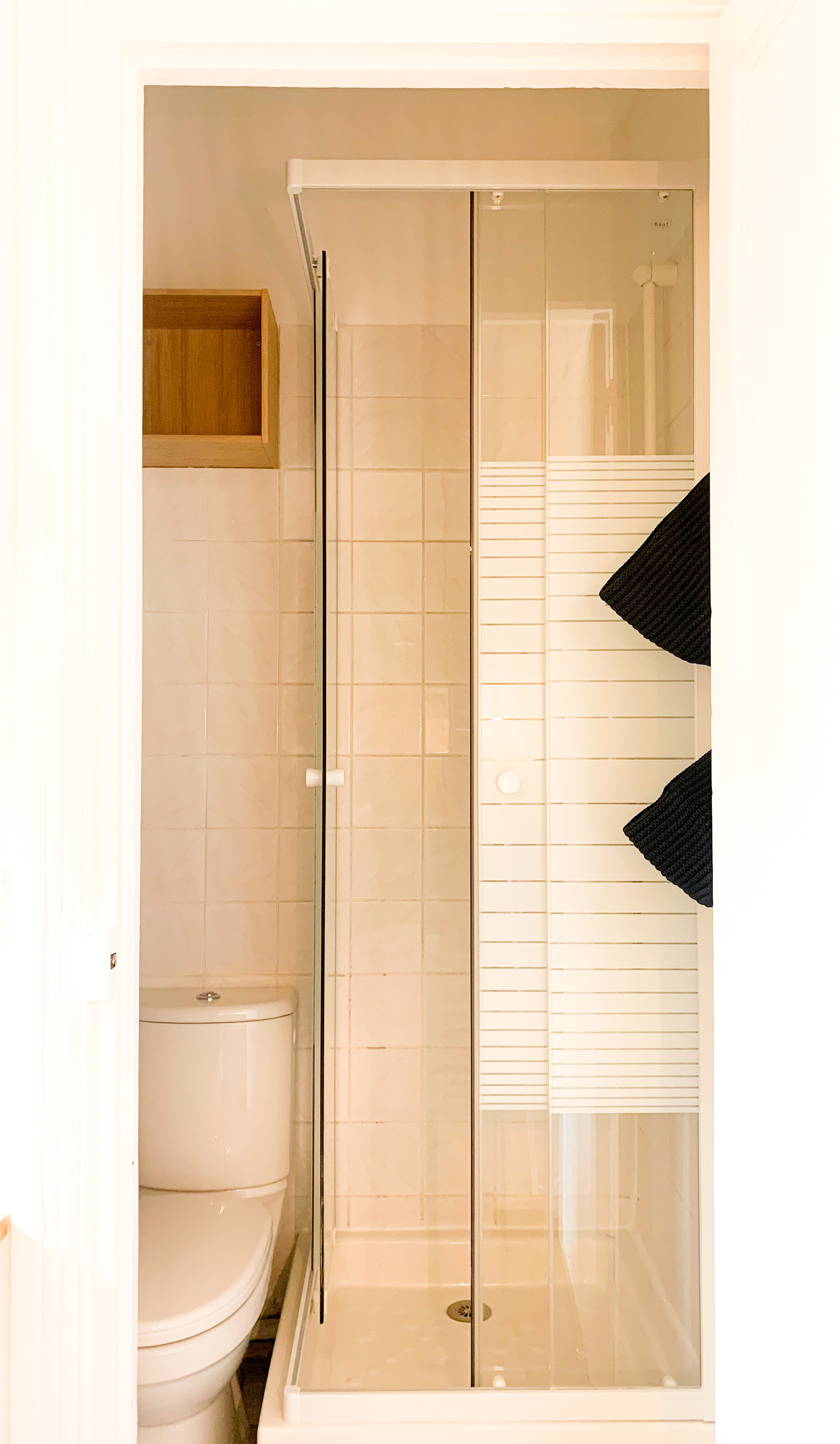 Salle d'eau optimisée