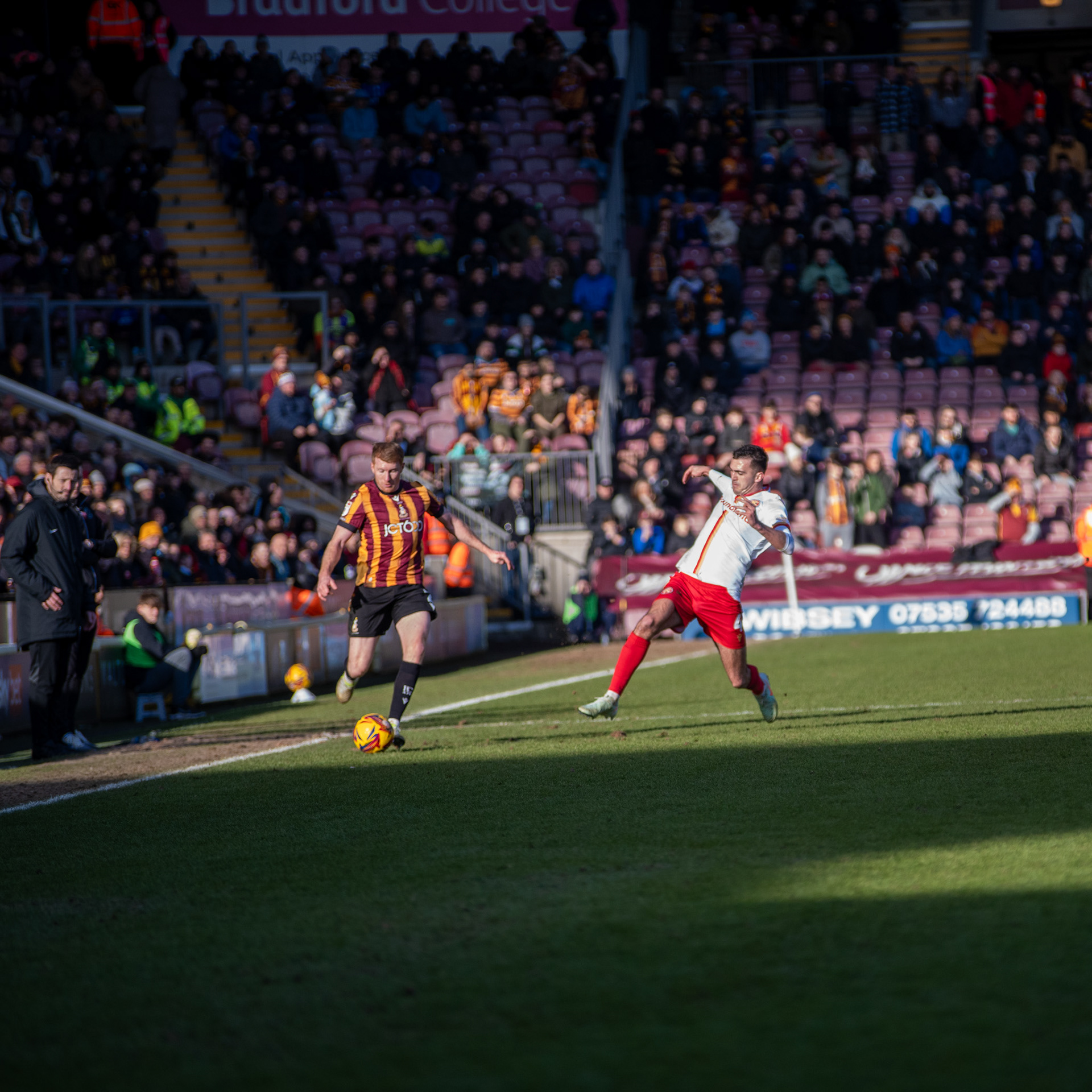 Bradford City AFC Vs Walsall 2025