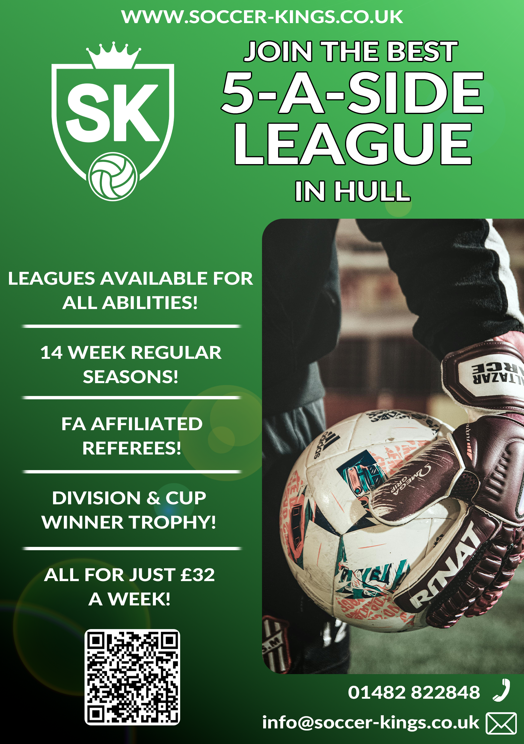 Soccer Kings Leaflet
