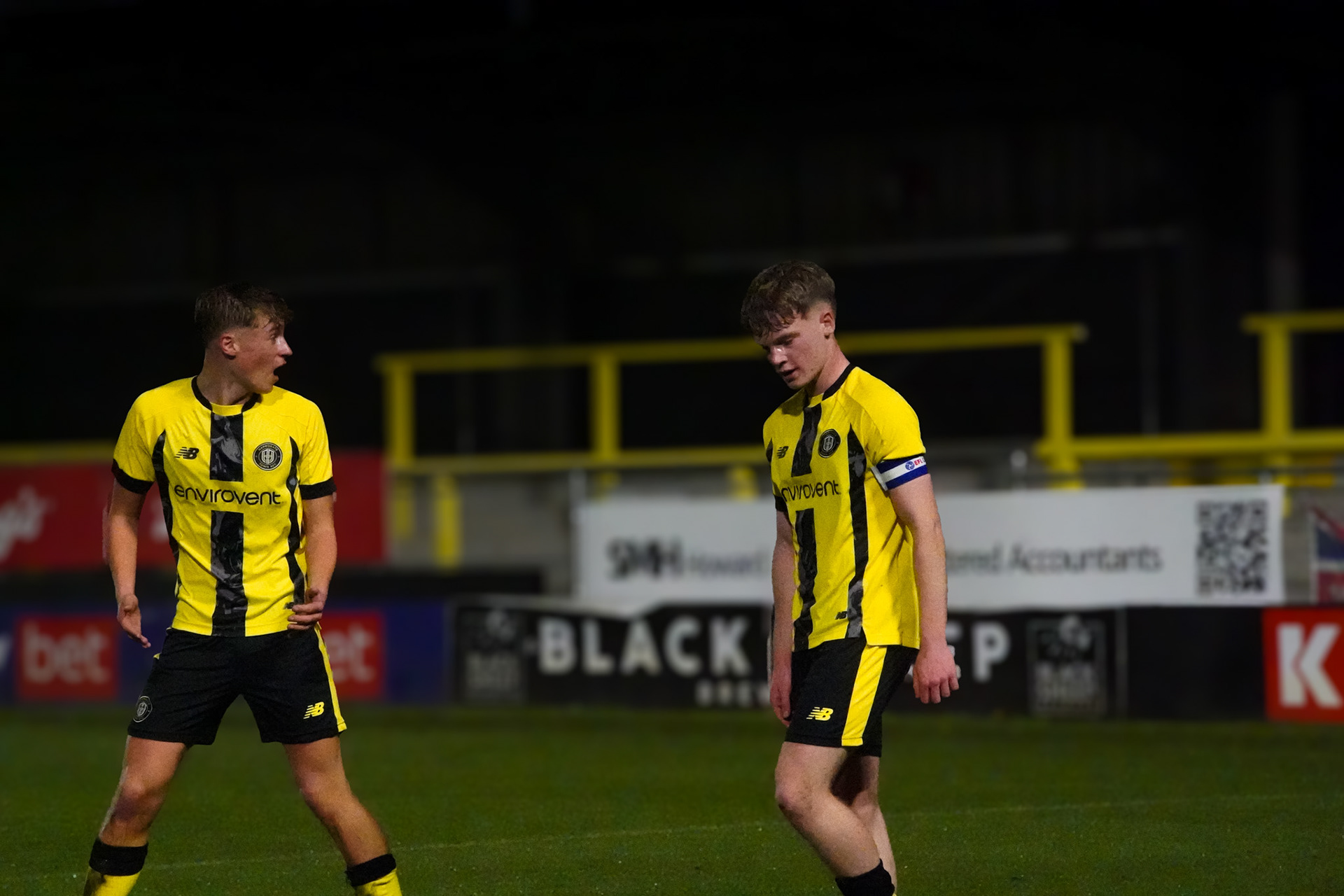 Harrogate Town U18s Vs West Bromwich Albion U18s