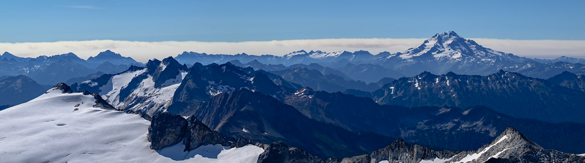 Smoke to the southeast from the Little Giant Fire