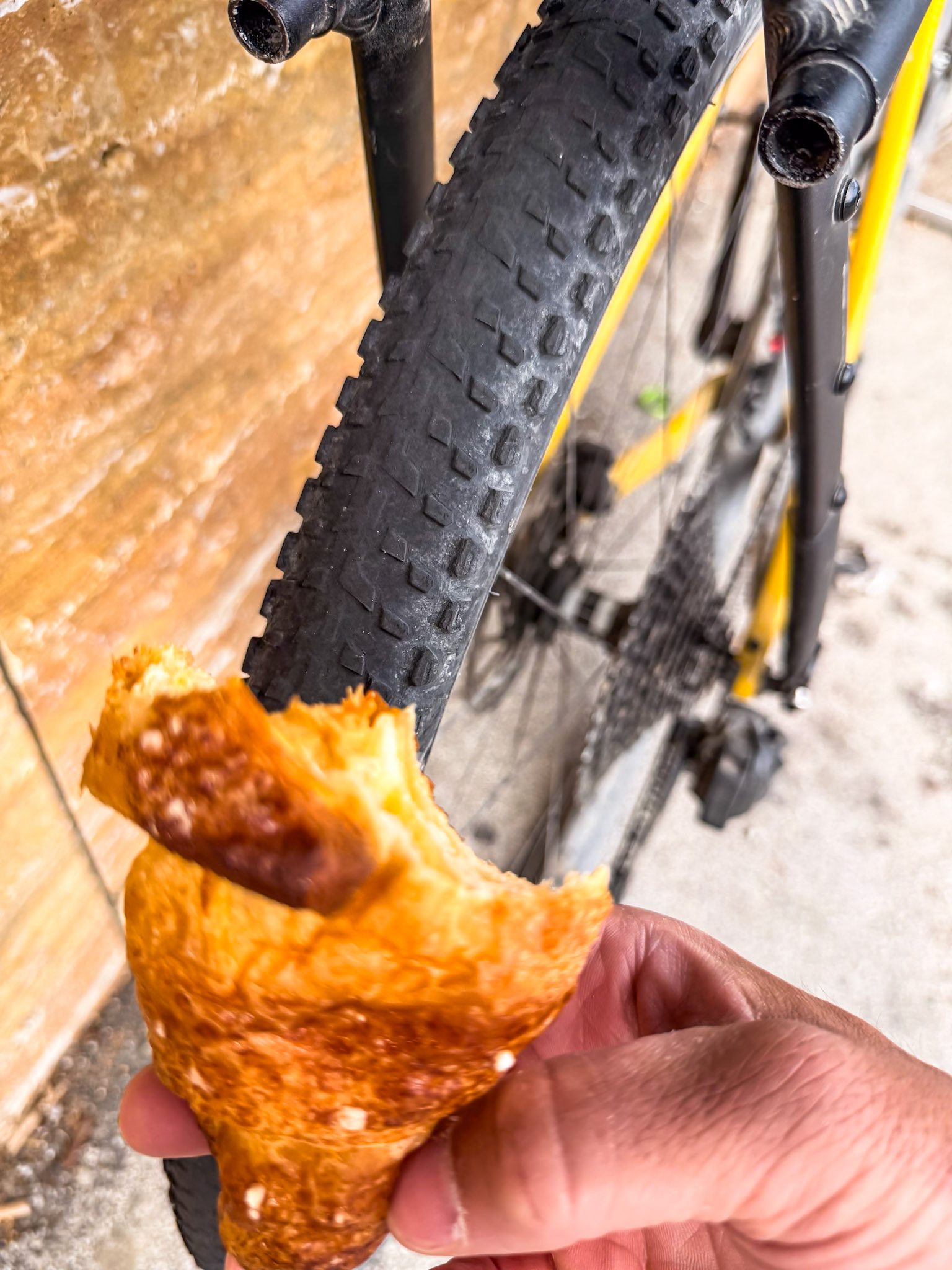 Buttery croissants