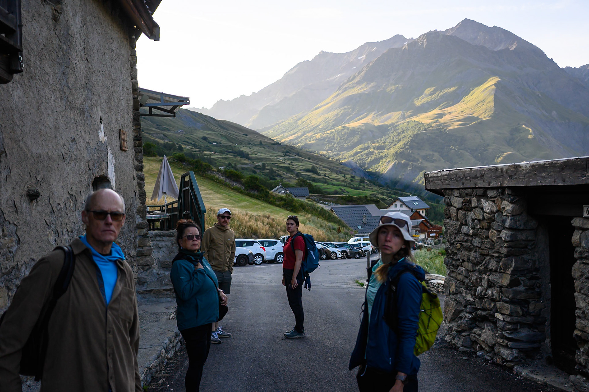 No smiling picture to honor our Swiss relatives