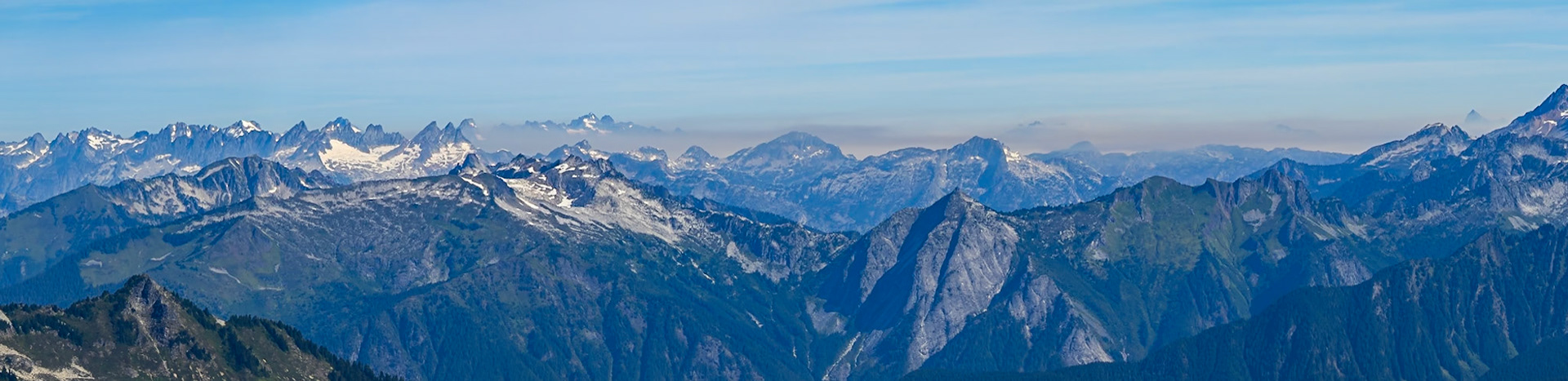 Smoke to the north from the Border and Luna Peak Wildfires