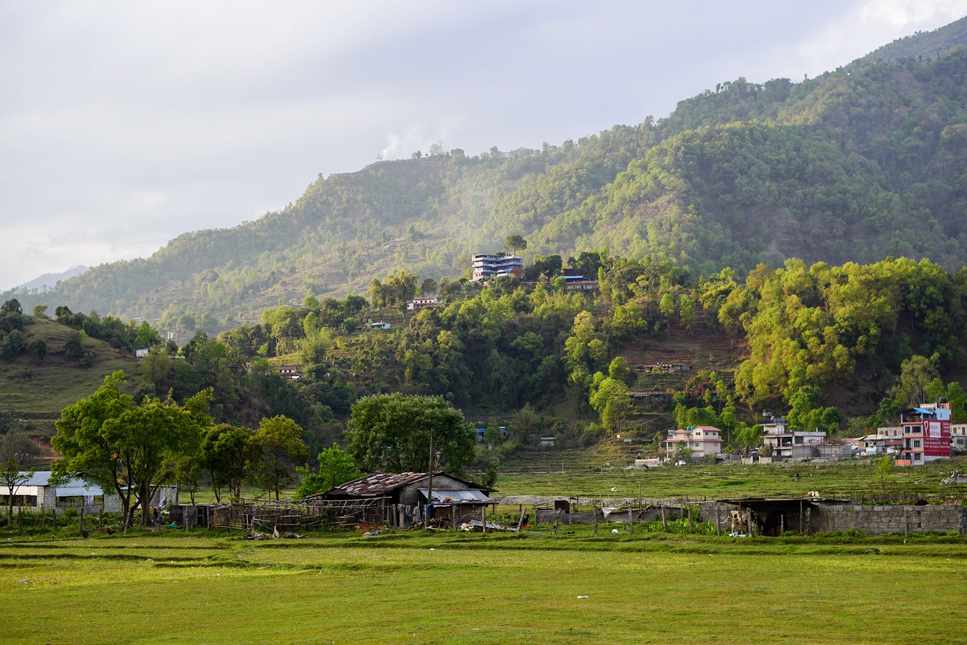 Farmside near Pokhara