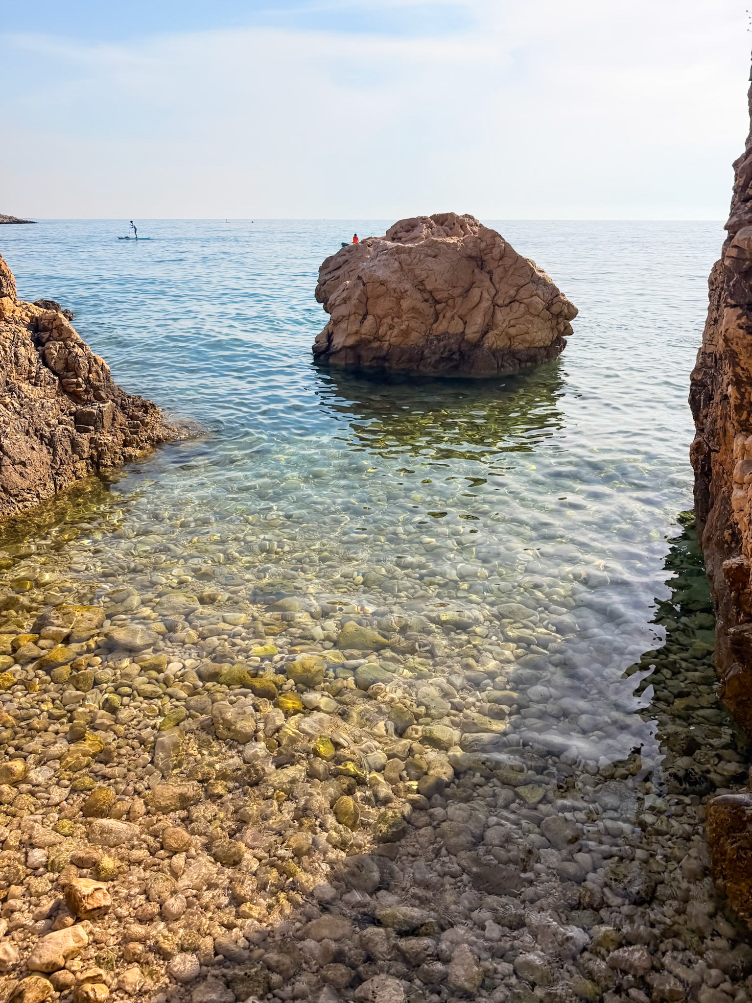 Beautiful swimming spot near camp!