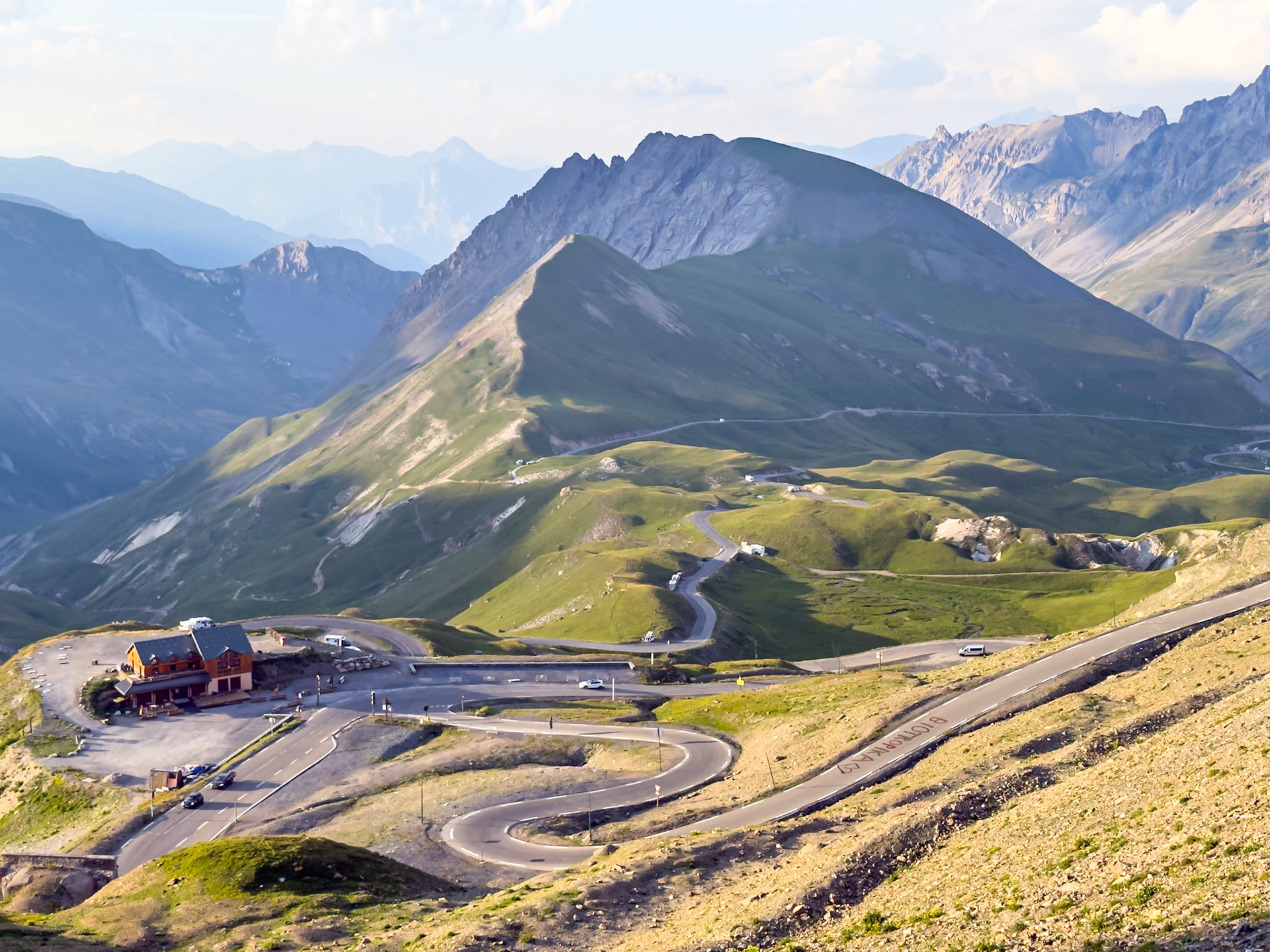 North side of the Galibier