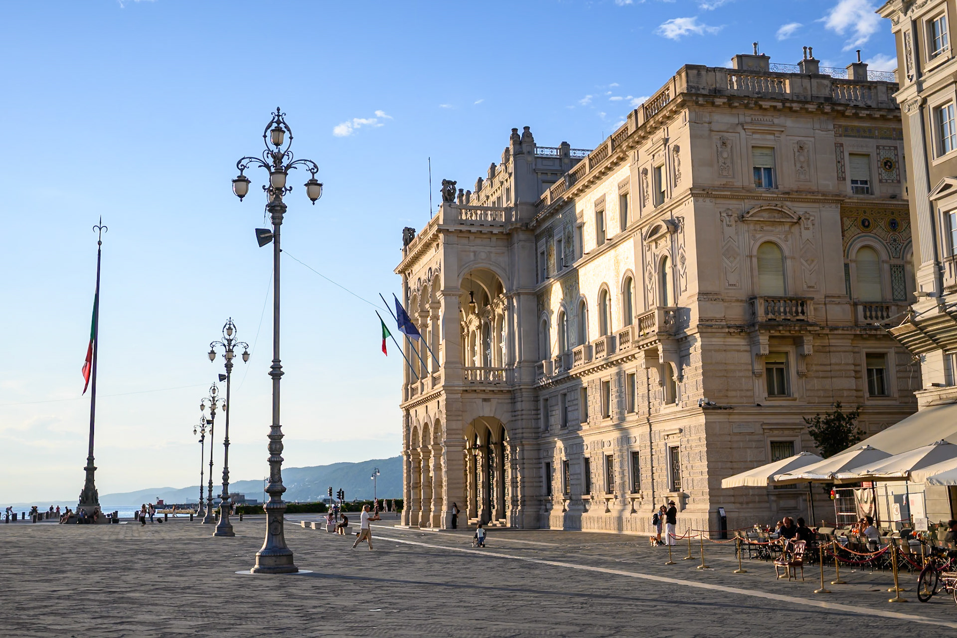 Trieste, an Italian port city