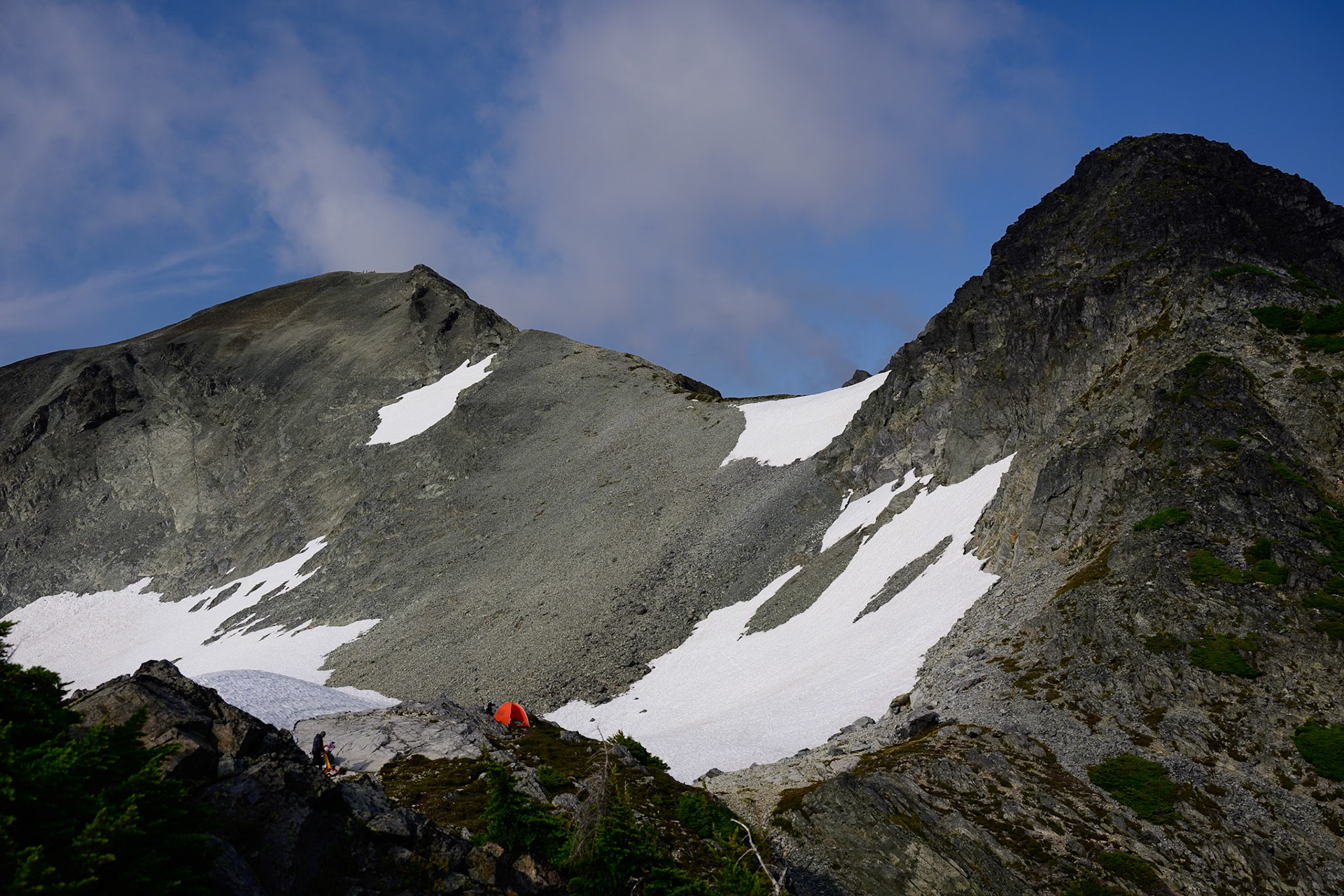 Ruth Peak from camp