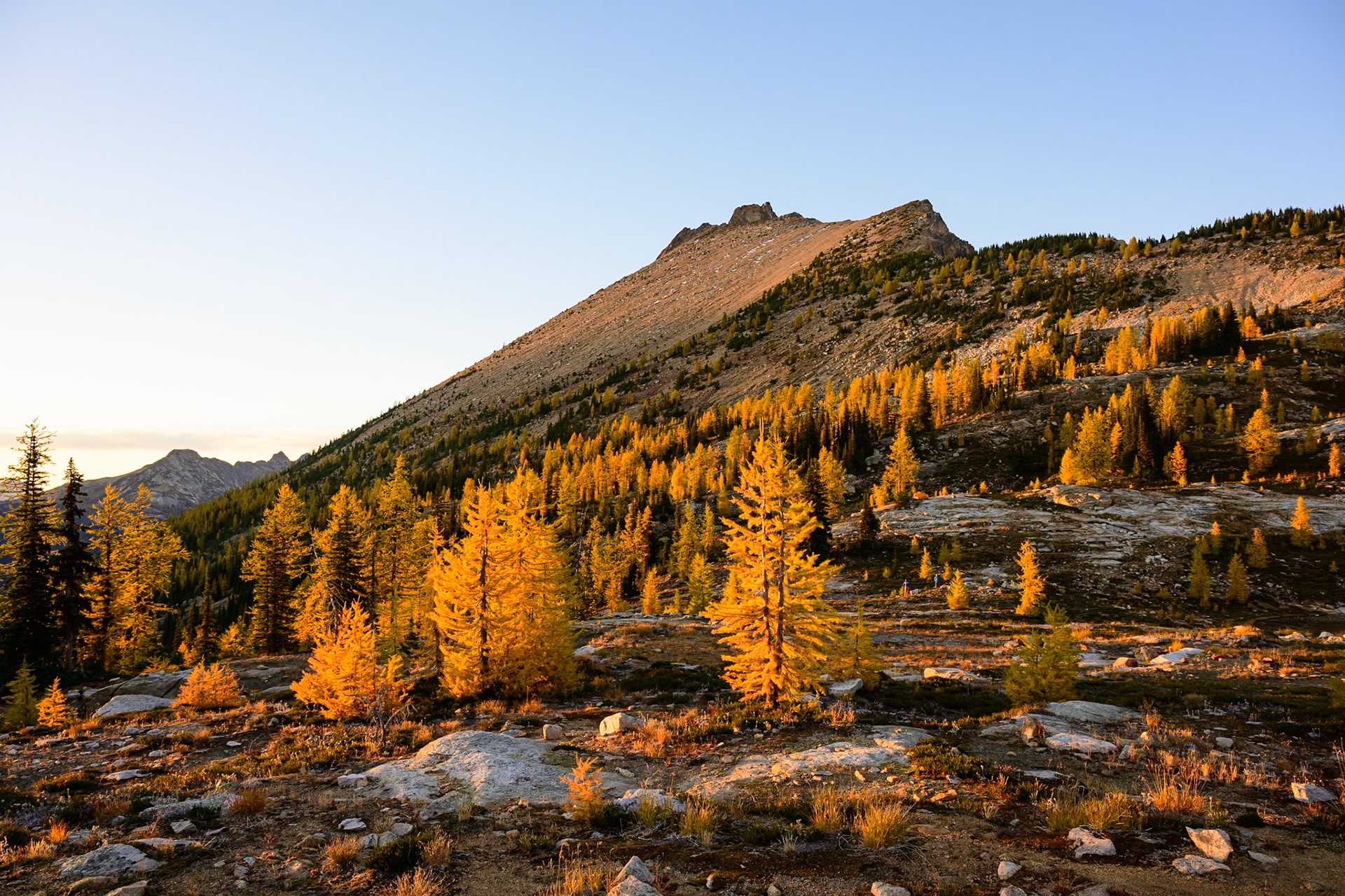 Golden Horn Peak - A fun class four mini-scramble at the top.