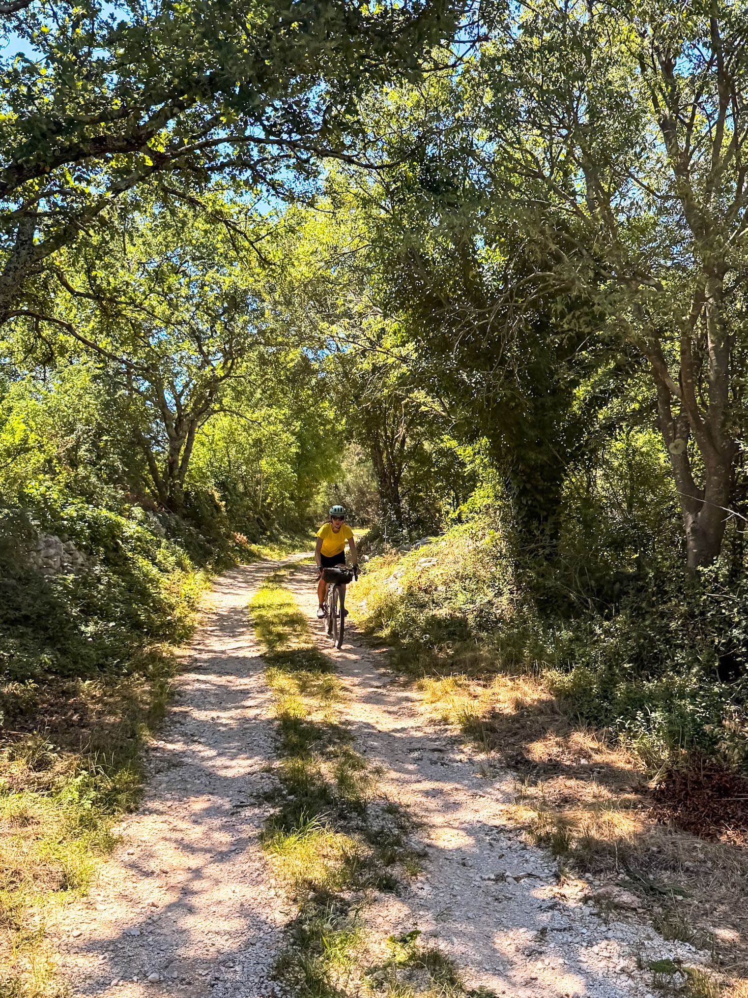 Idyllic rural farm roads