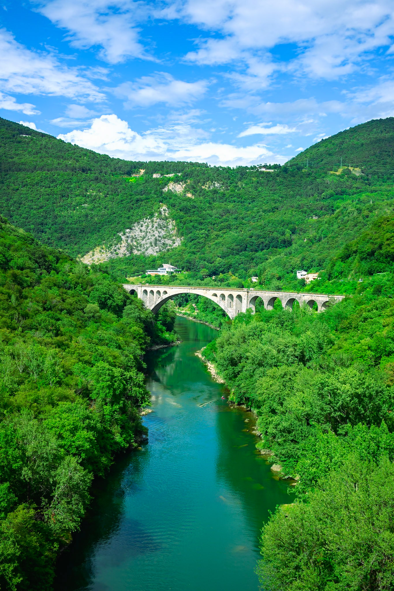 Solkanski Bridge, the longest stone arch bridge in the world