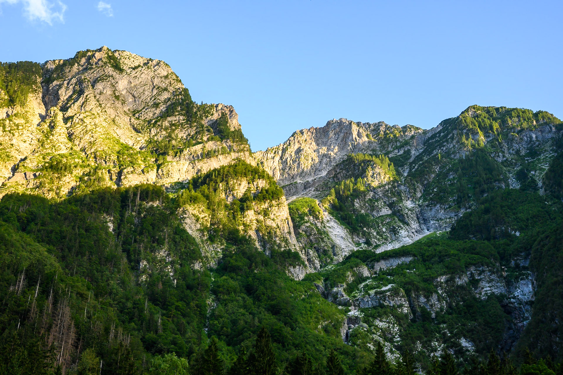 Finishing in the mountains!