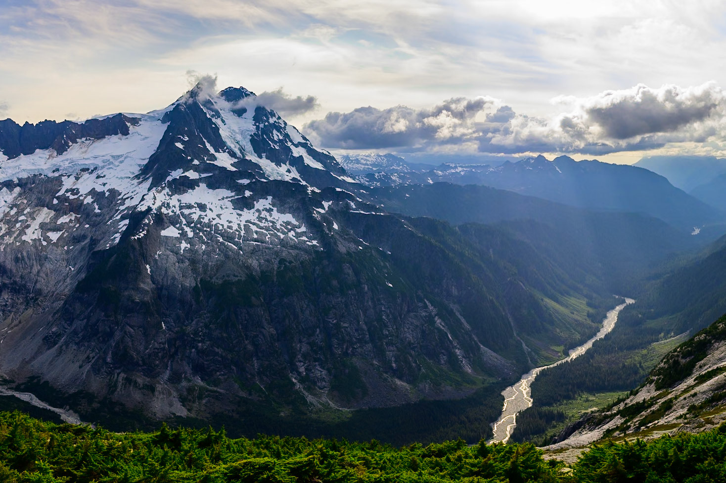 North Fork of the Nooksack headwaters.