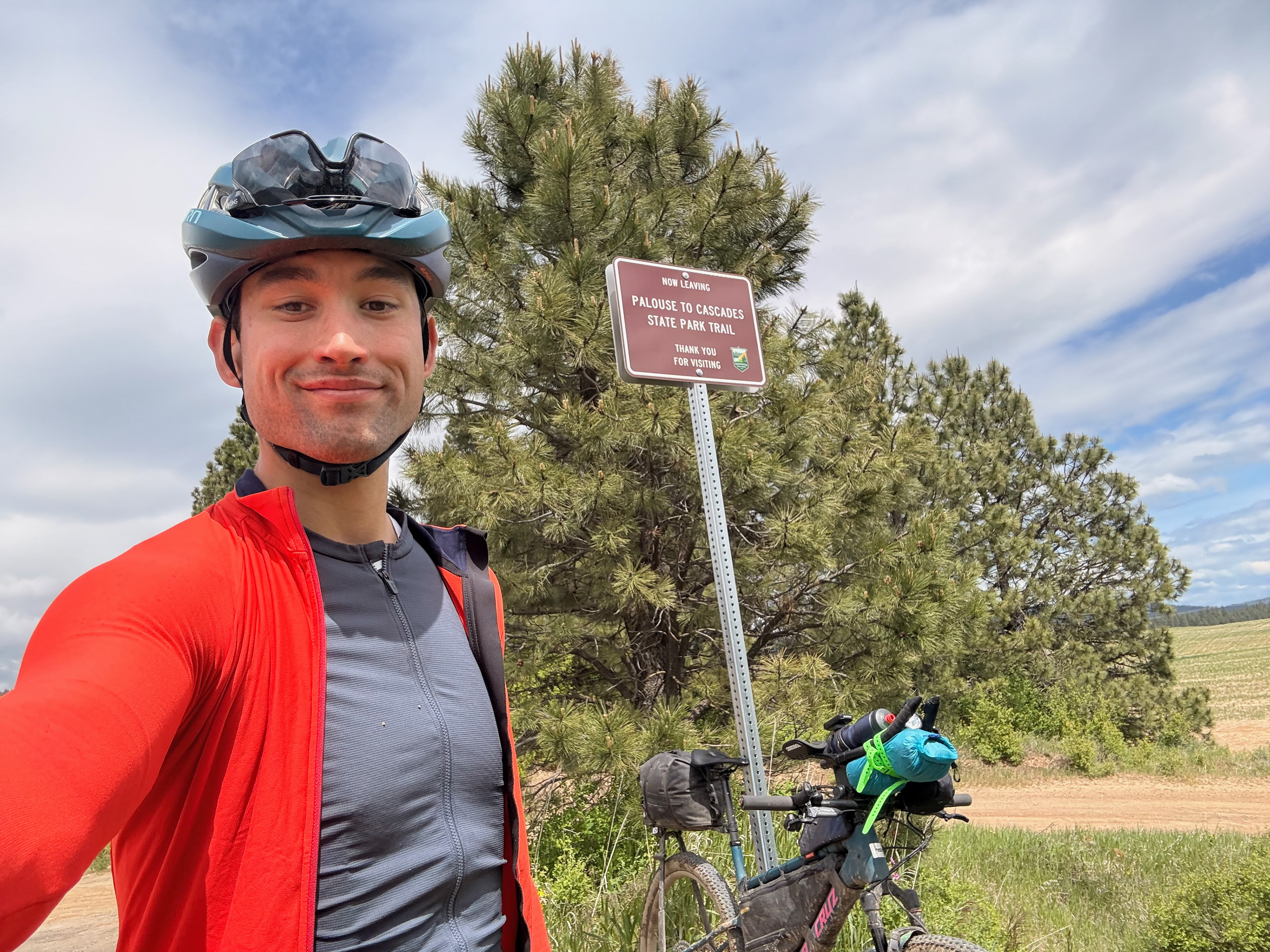 End of the line, Idaho behind me.