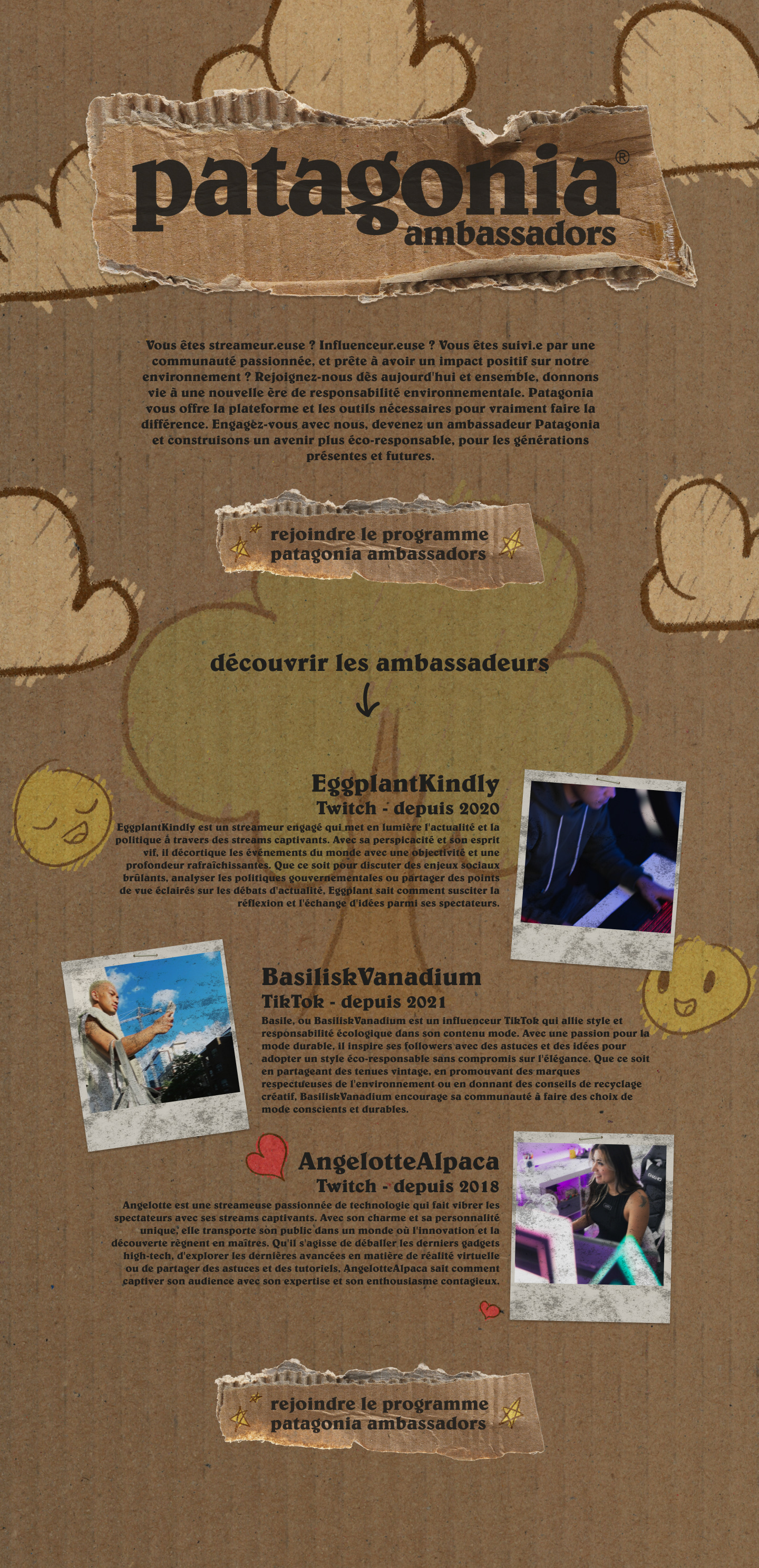 final landing page