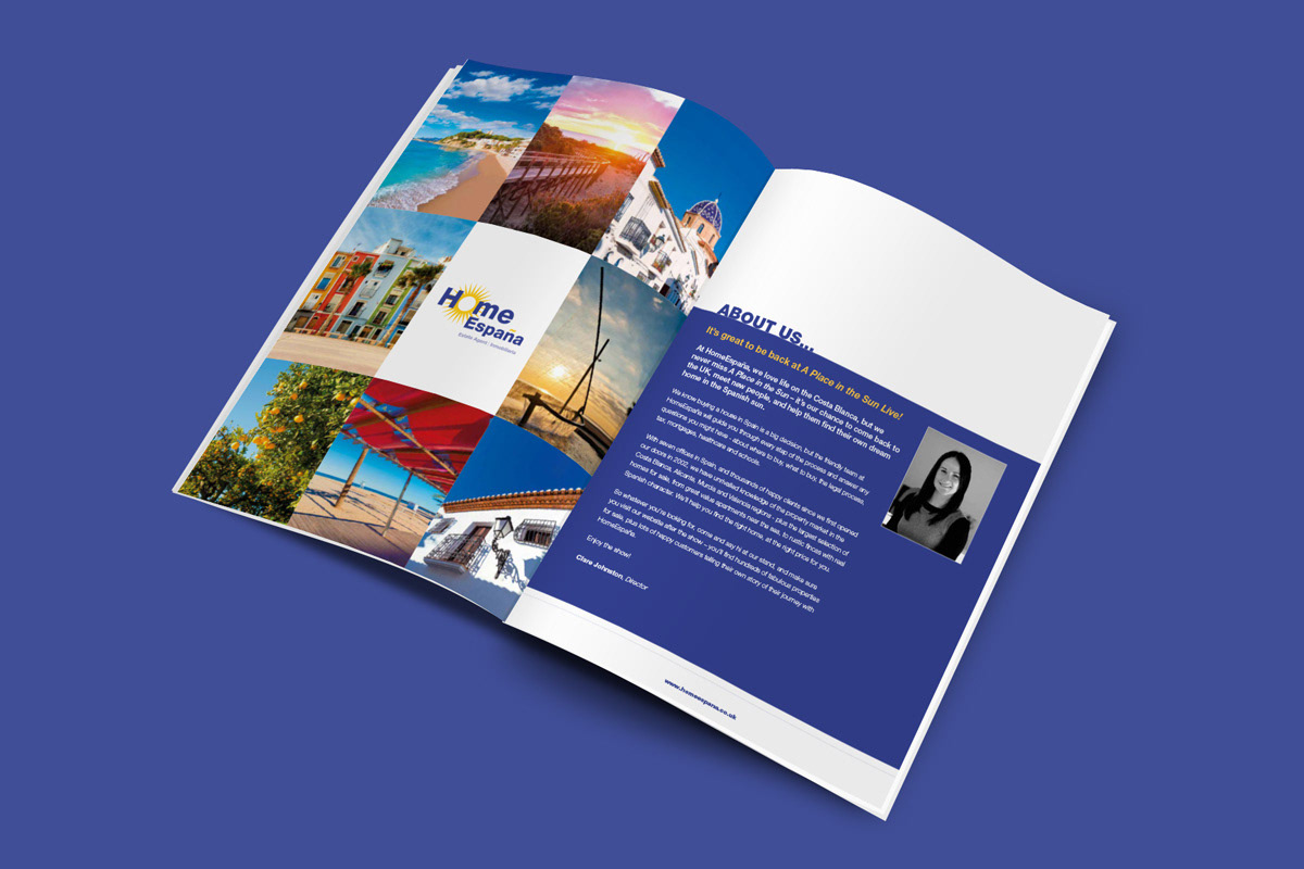 Event brochure
