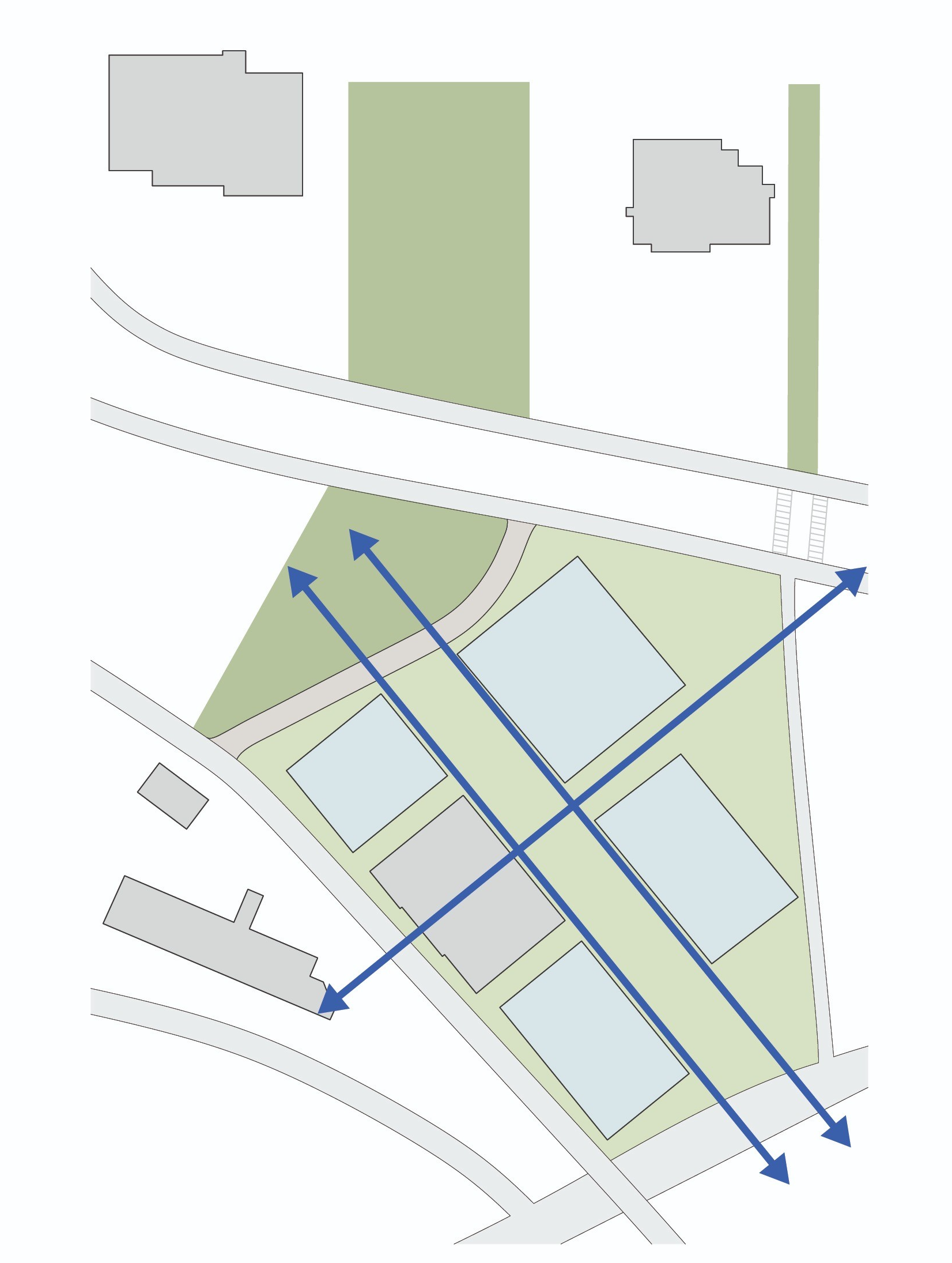 Access through the site
