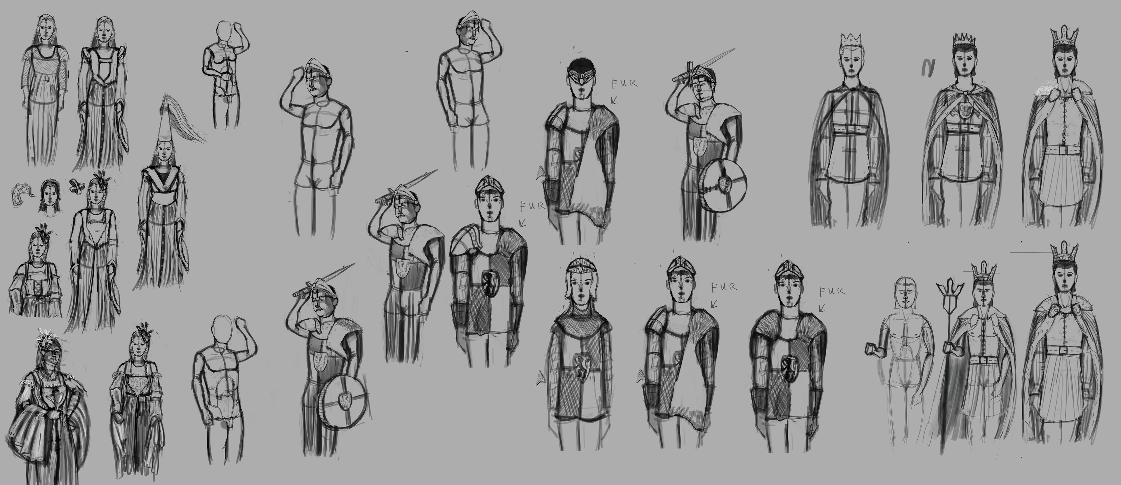 character sketches