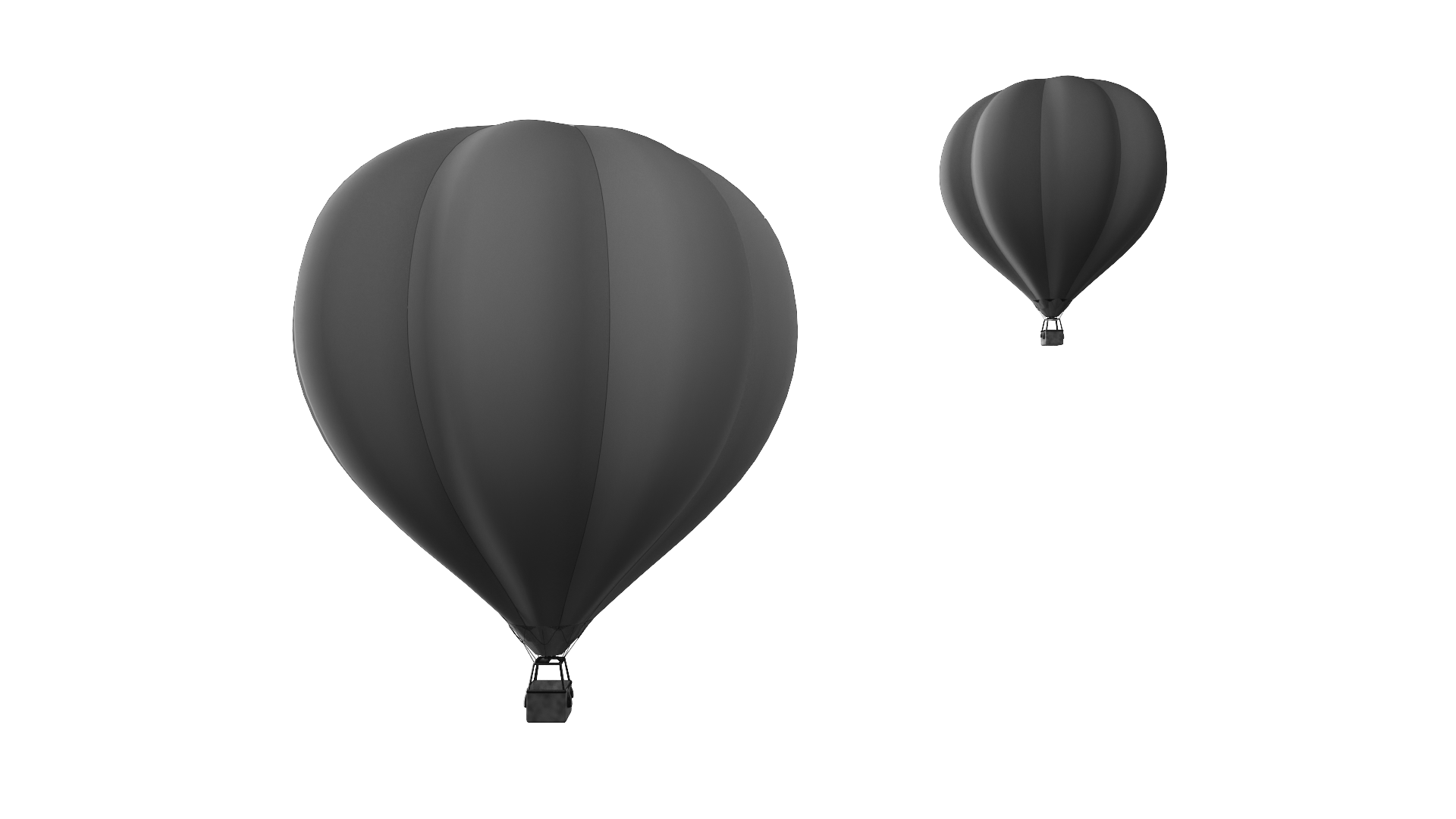 Assets like air ballons get some extra life in our fantasy world