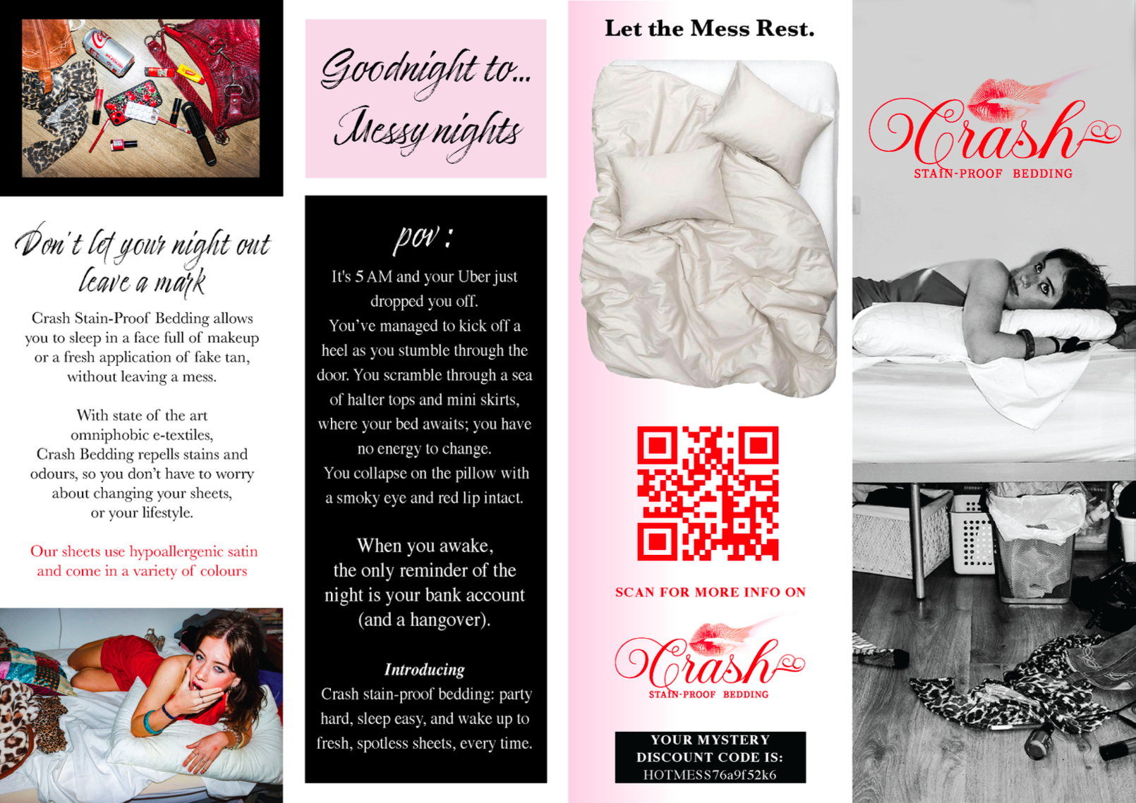 Foldout A4 brochure
