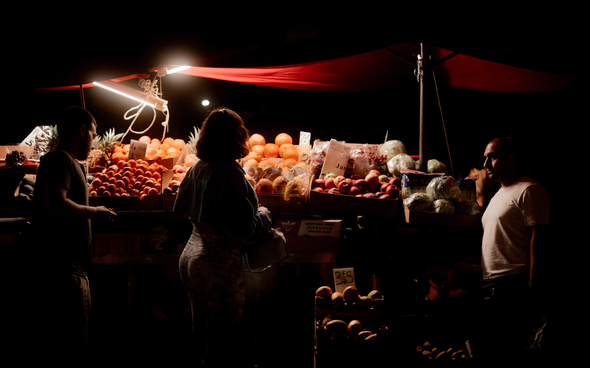 Midnight Fruit Stand