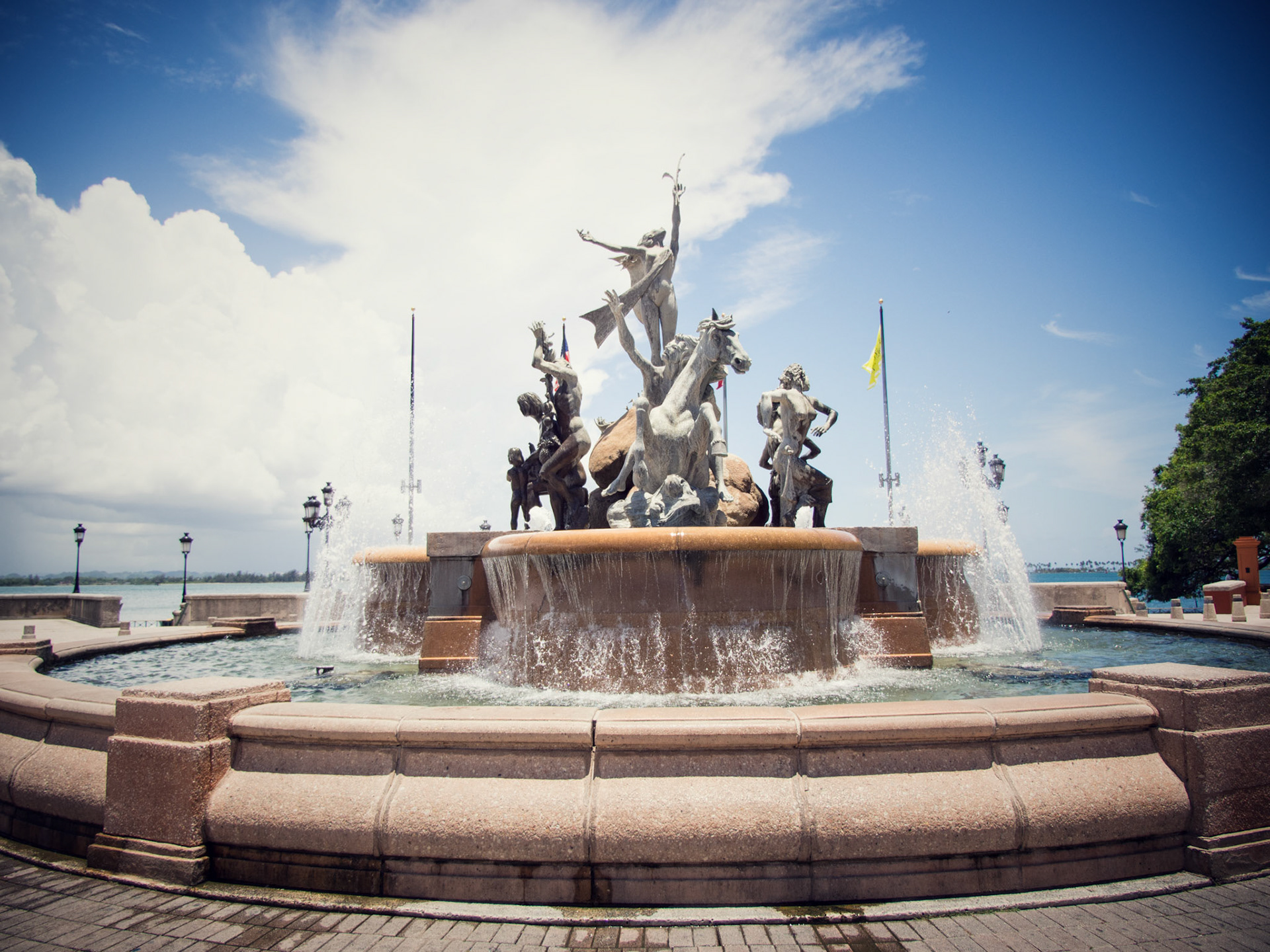 Old San Juan Fountain