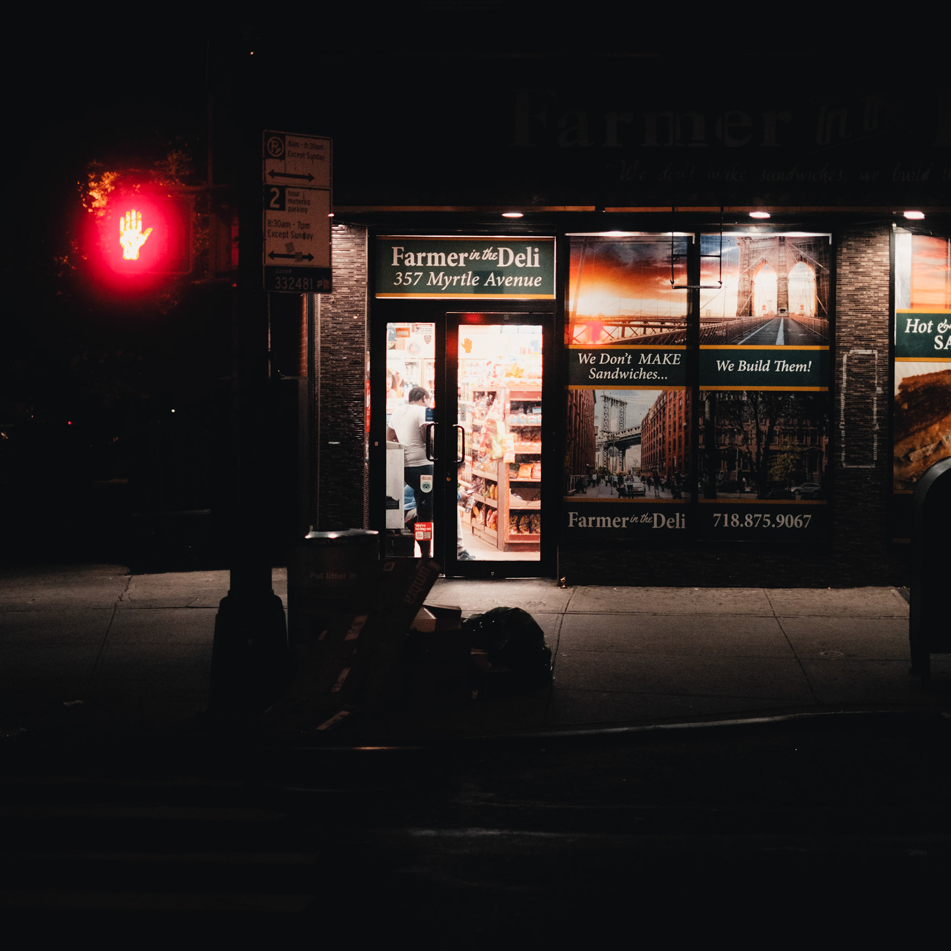 Farmer in the Deli