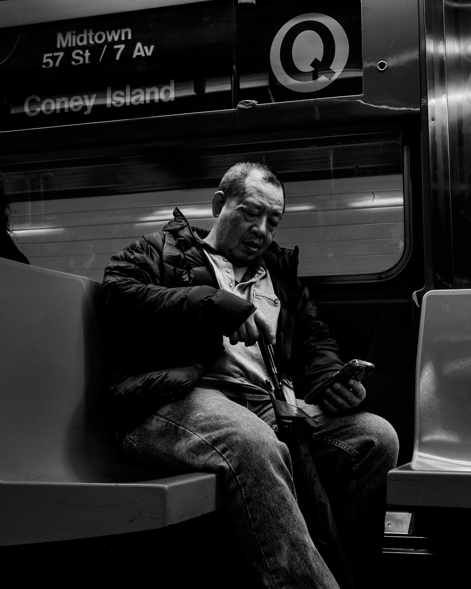 Q Train Nap