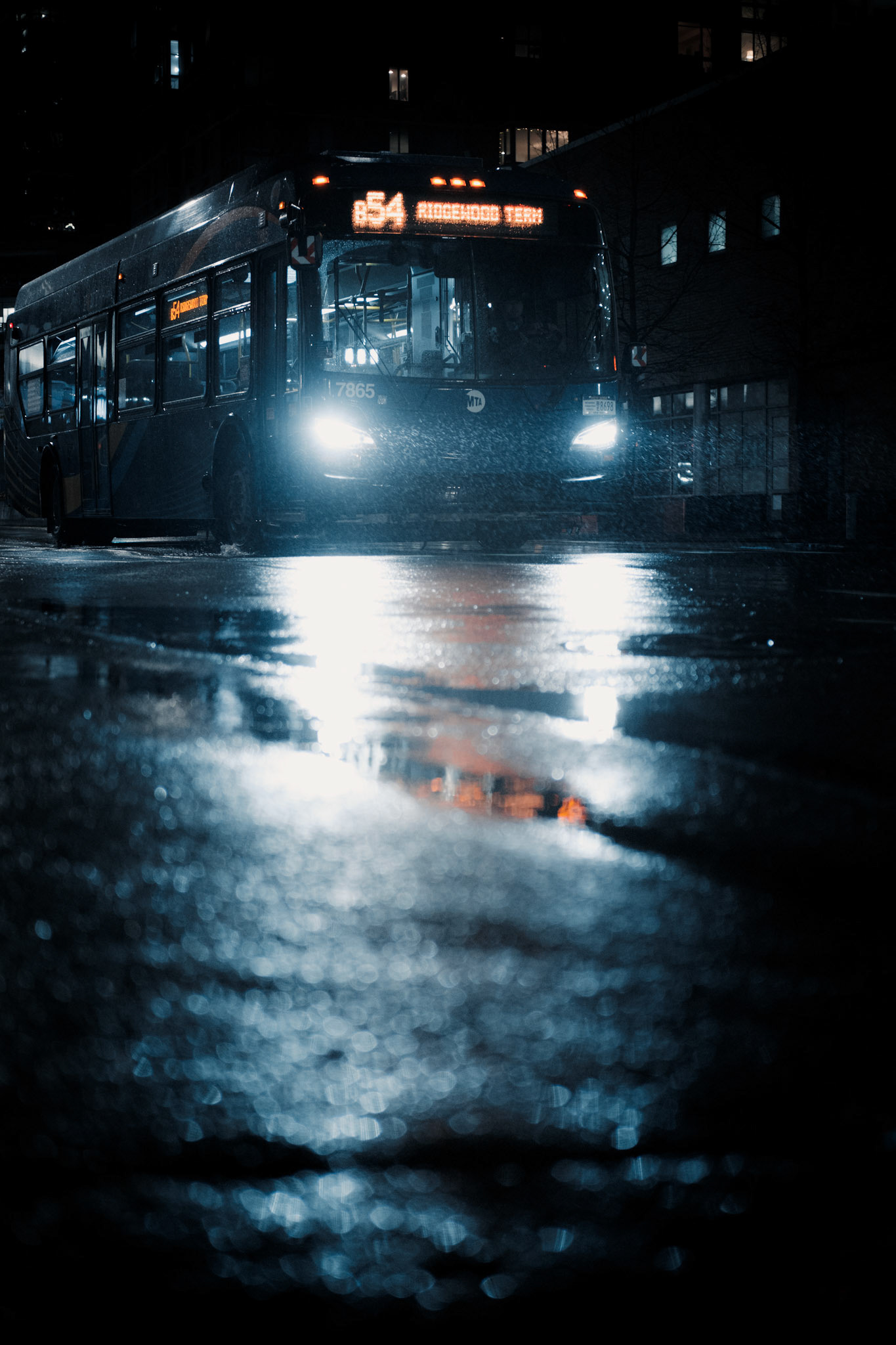 Rainy Bus