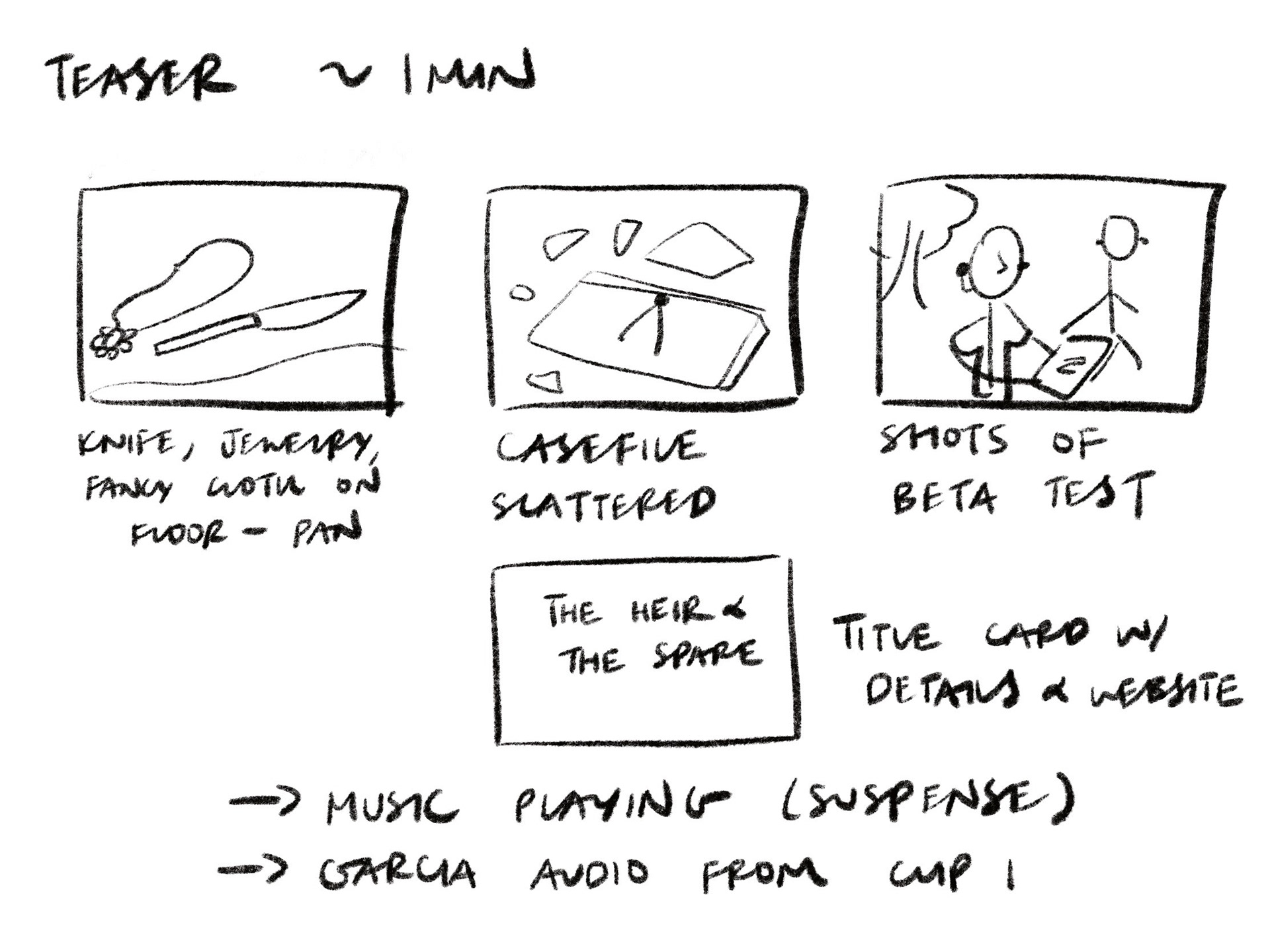 Teaser Storyboard